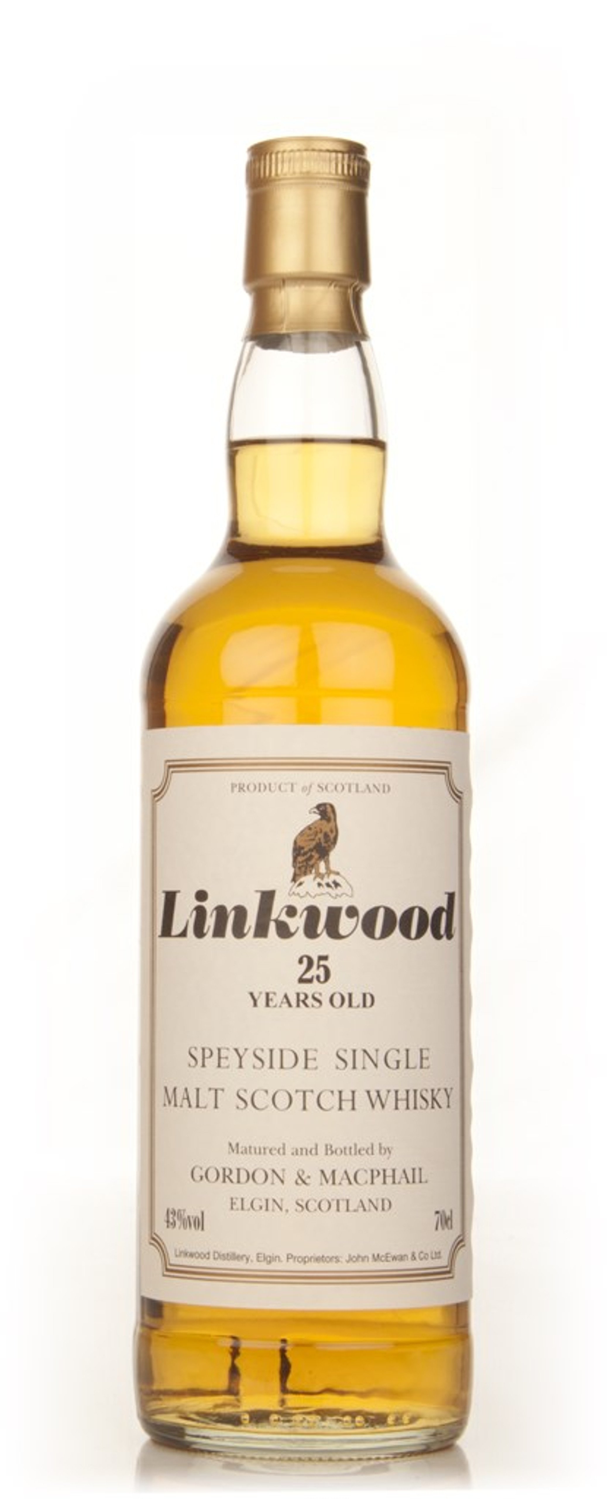 Linkwood 25 Year Old (Gordon & Macphail) 70cl