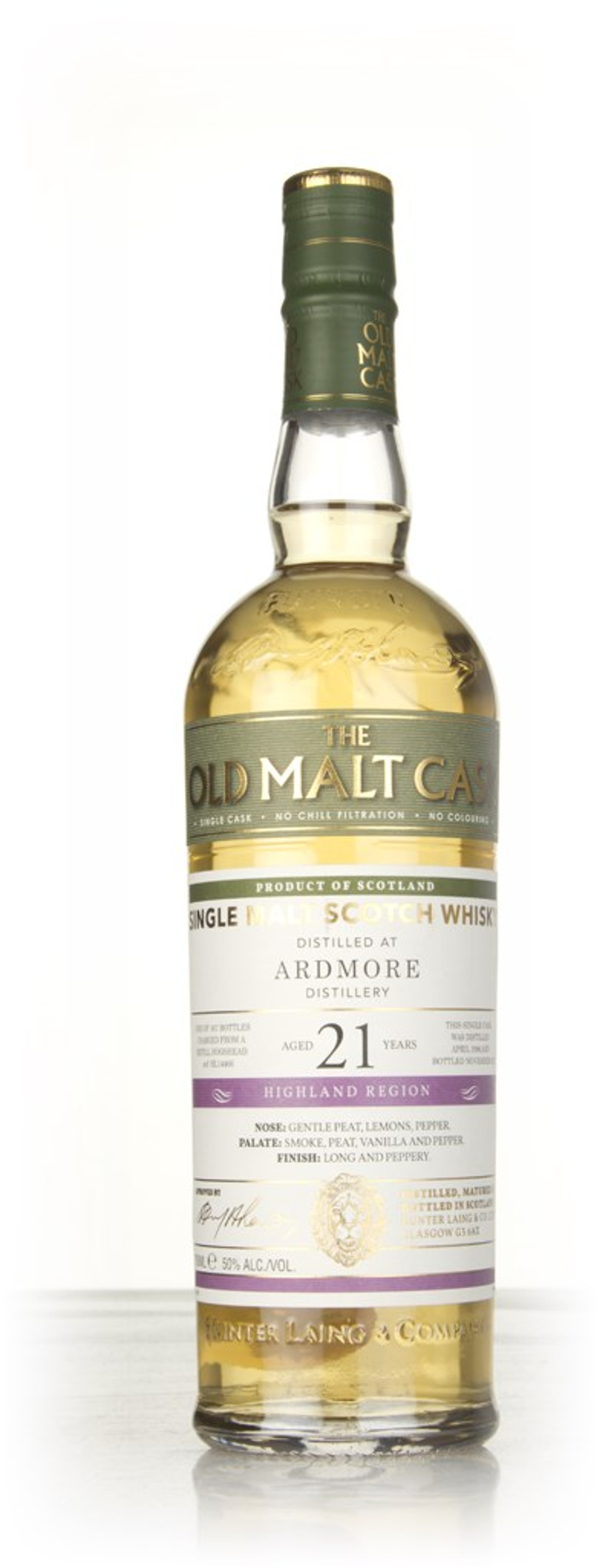 Ardmore 21 Year Old 1996 (cask 14466) - Old Malt Cask (Hunter Laing) 70cl