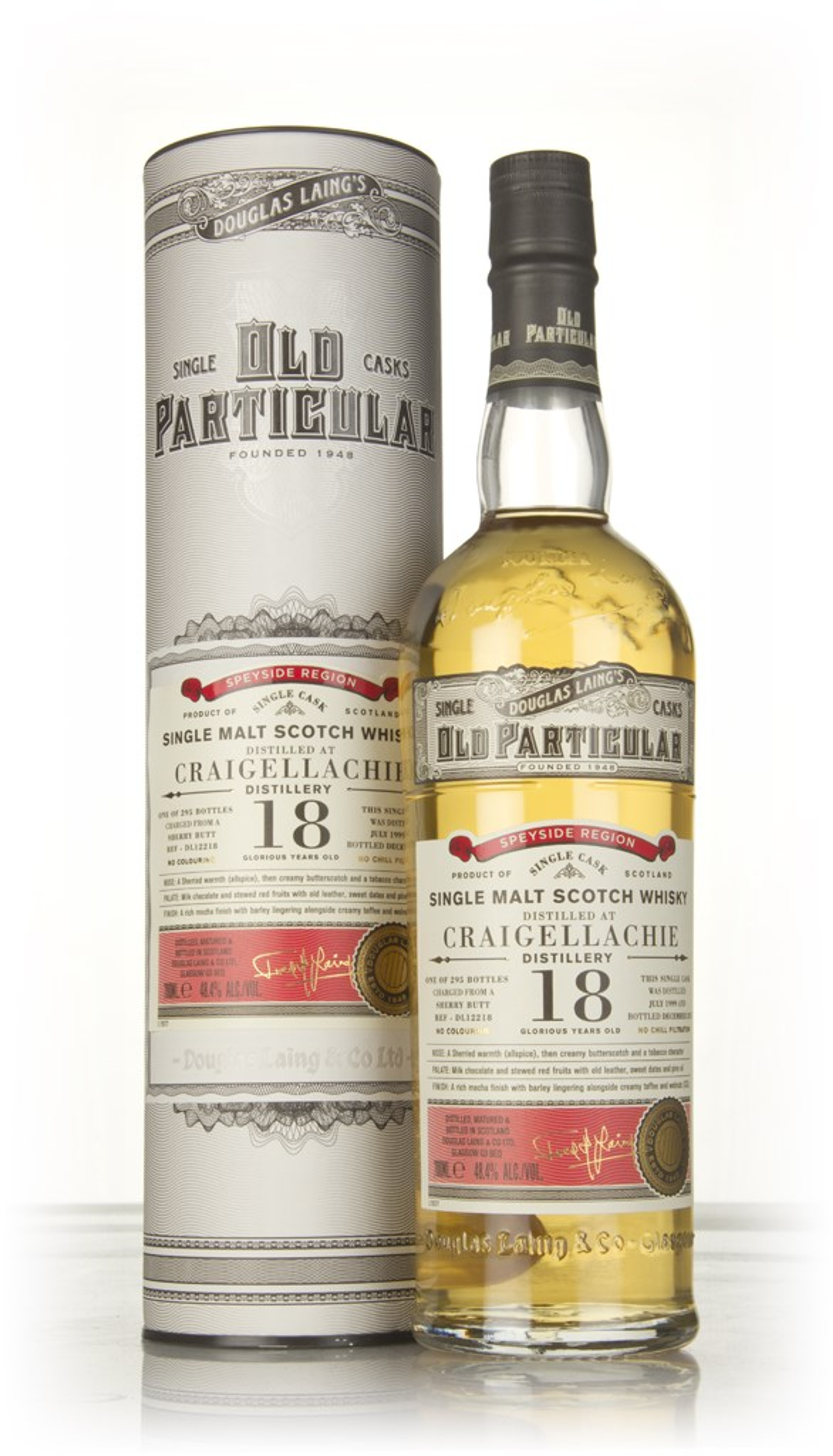 Craigellachie 18 Year Old 1999 (cask 12218) - Old Particular (Douglas Laing) 70cl