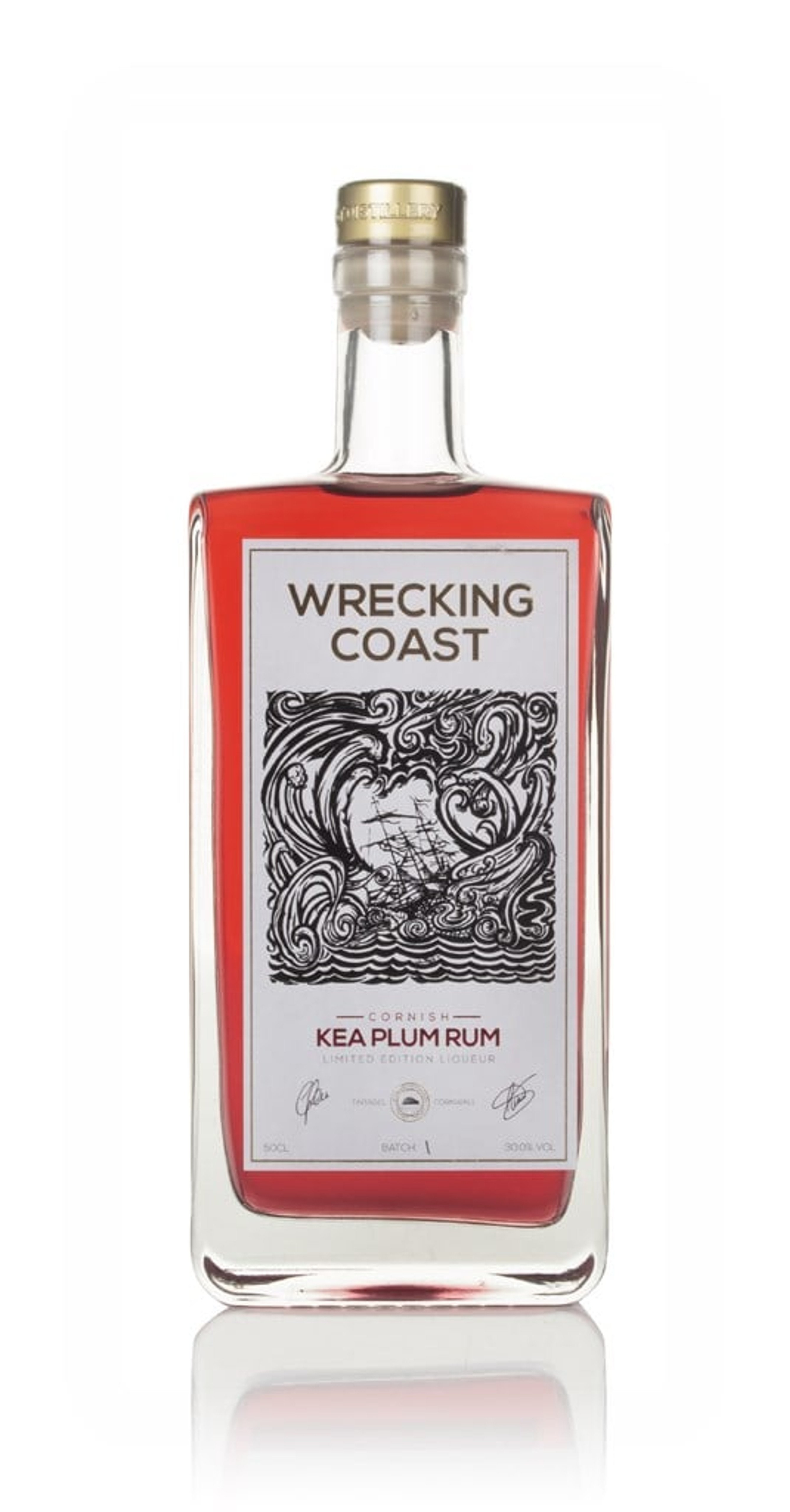 The Wrecking Coast Kea Plum Rum Liqueur 50cl