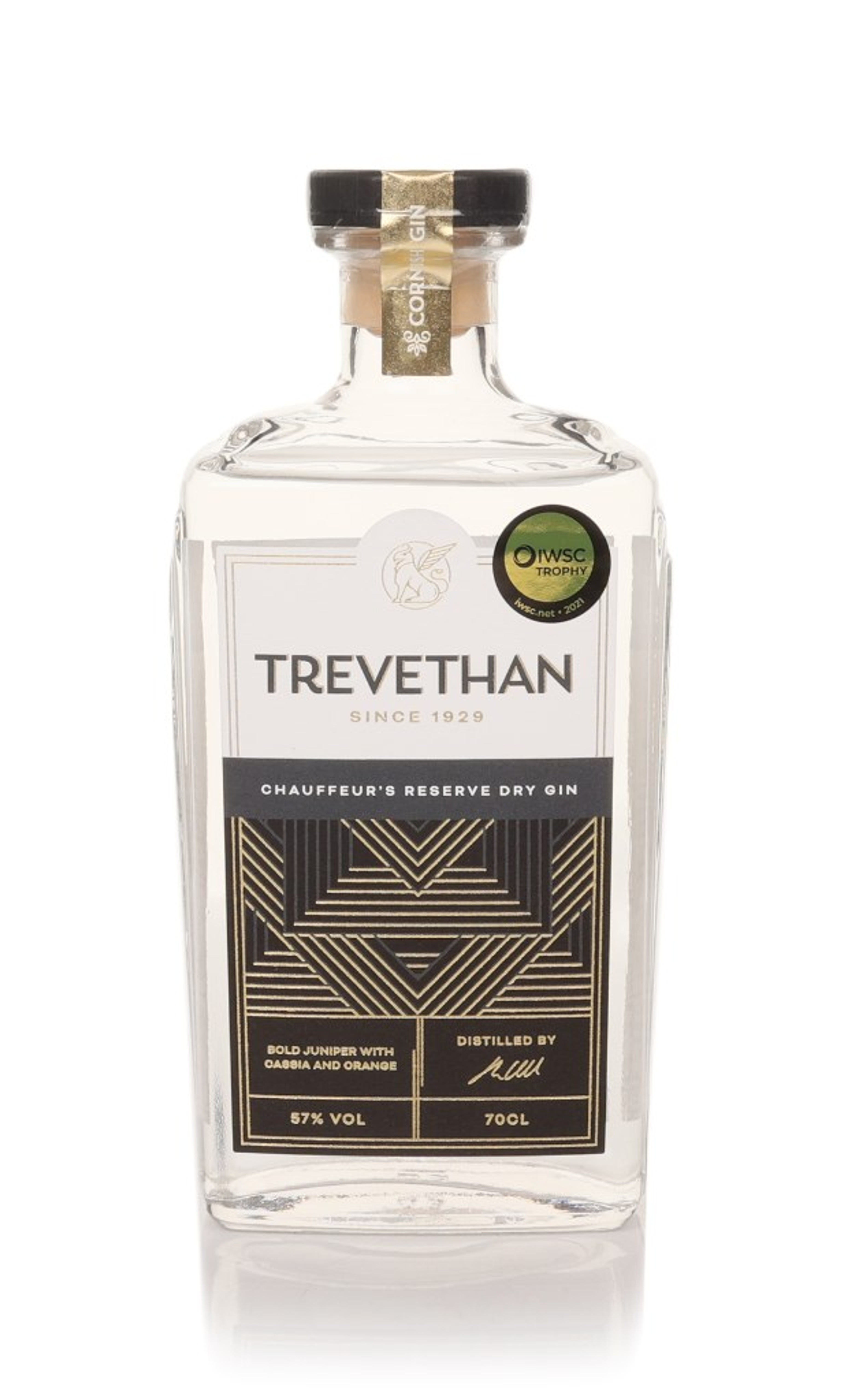 Trevethan Chauffeur's Reserve Cornish Gin 70cl