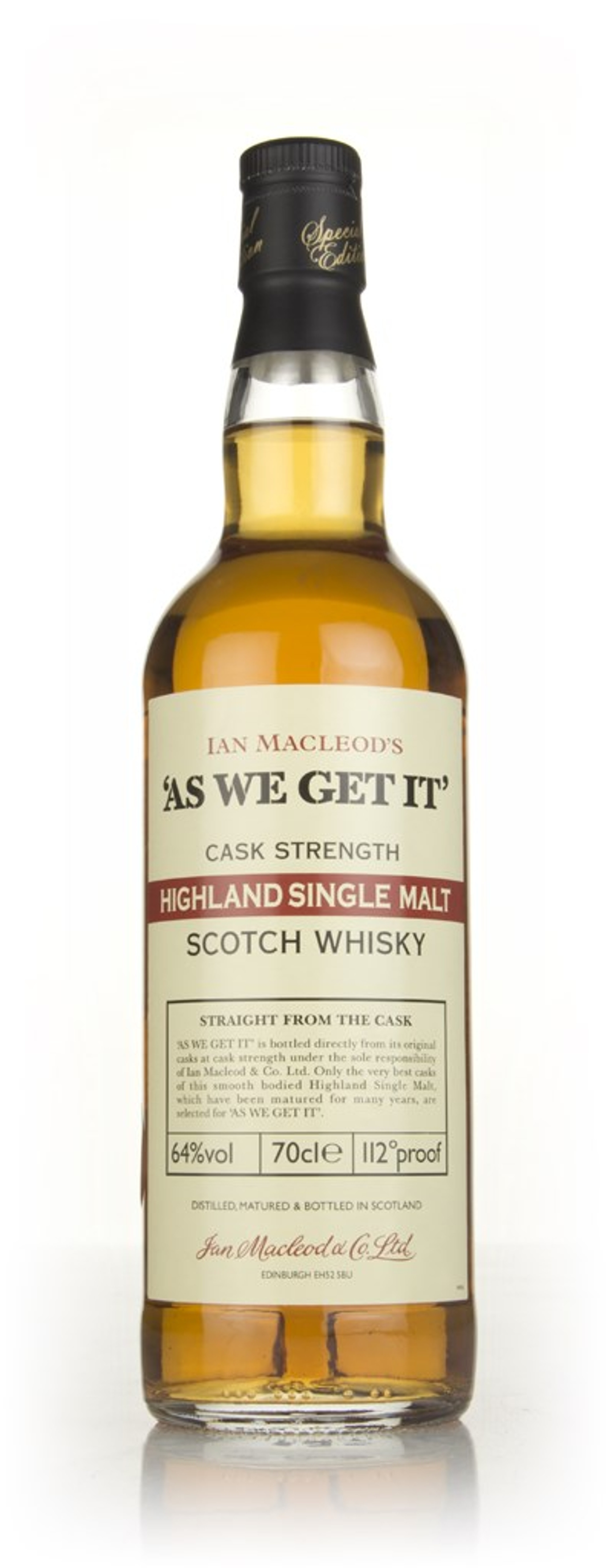 Highland Single Malt - As We Get It (Ian Macleod) 64% 70cl