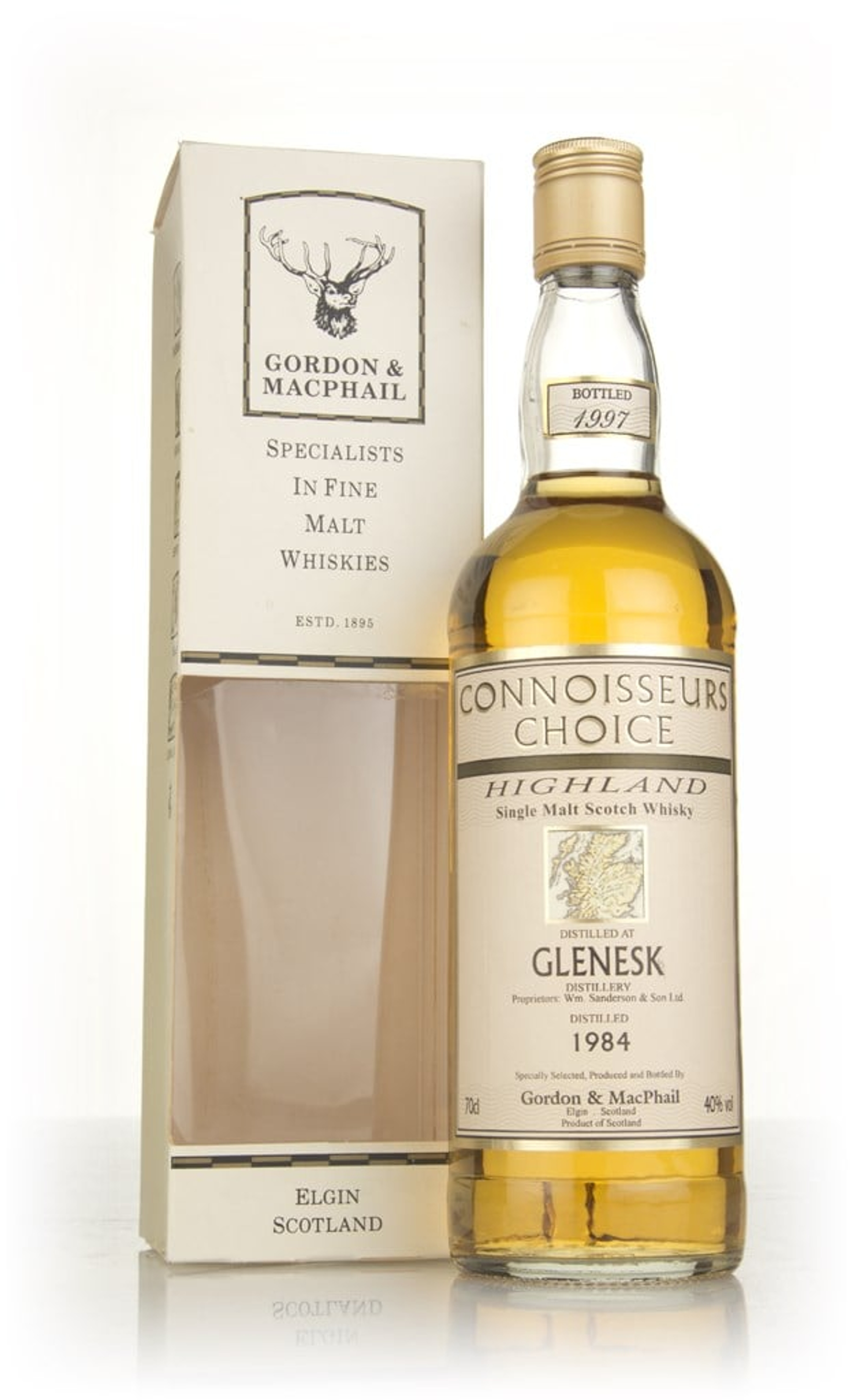 Glenesk 1984 (bottled 1997) - Connoisseurs Choice (Gordon & MacPhail) 70cl