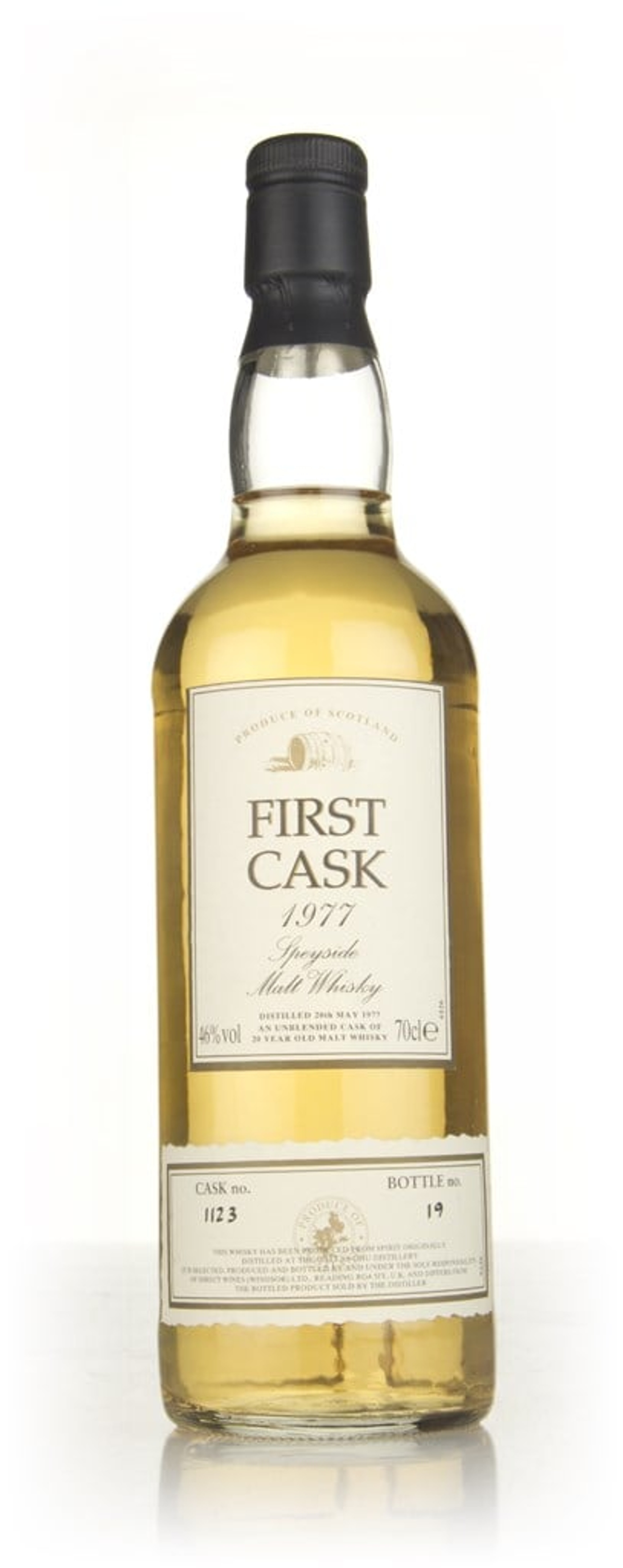 Dallas Dhu 20 Year Old 1977 (cask 1123) - First Cask 70cl