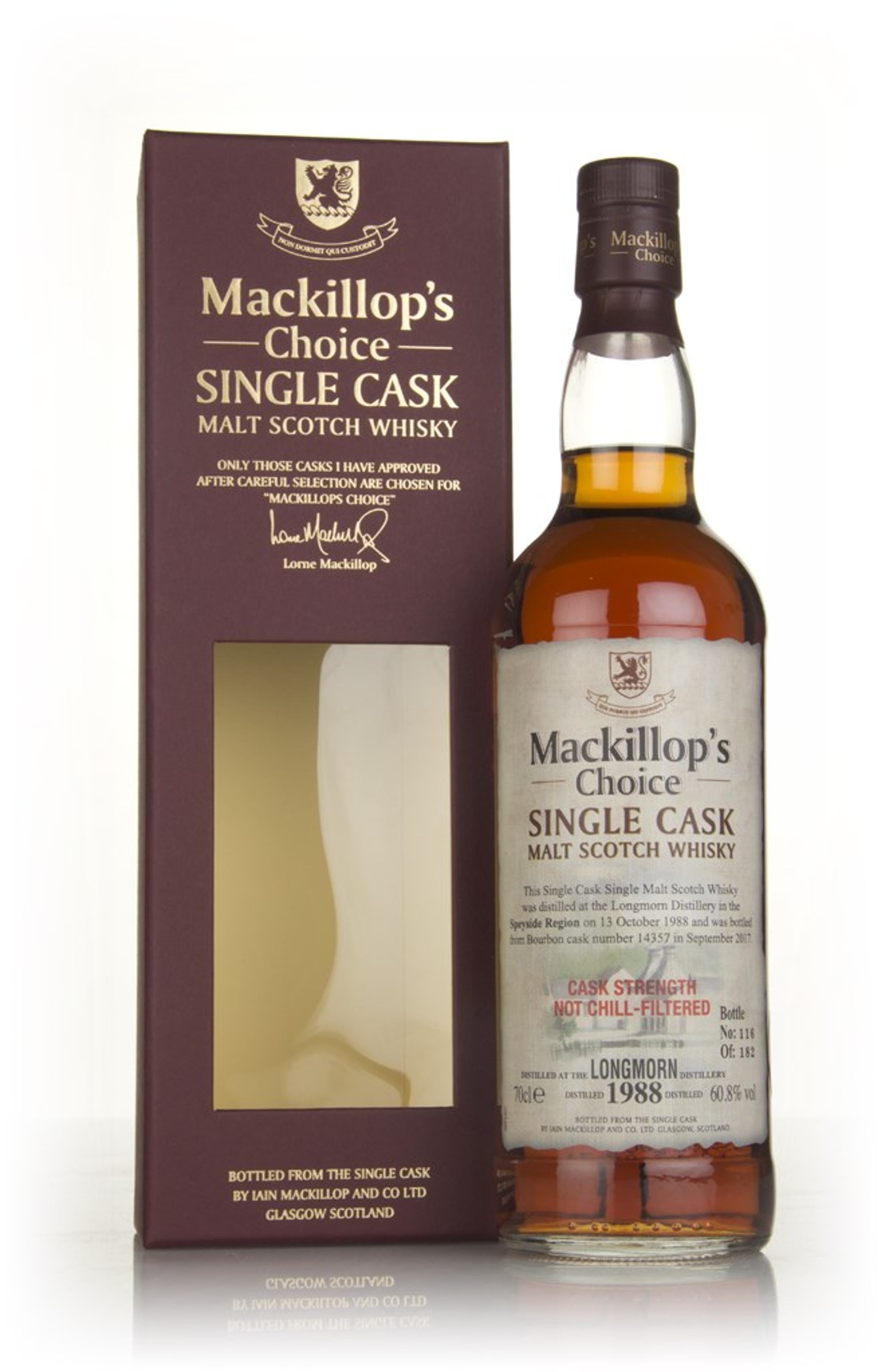Longmorn 28 Year Old 1988 (cask 14357) - Mackillop's Choice 70cl