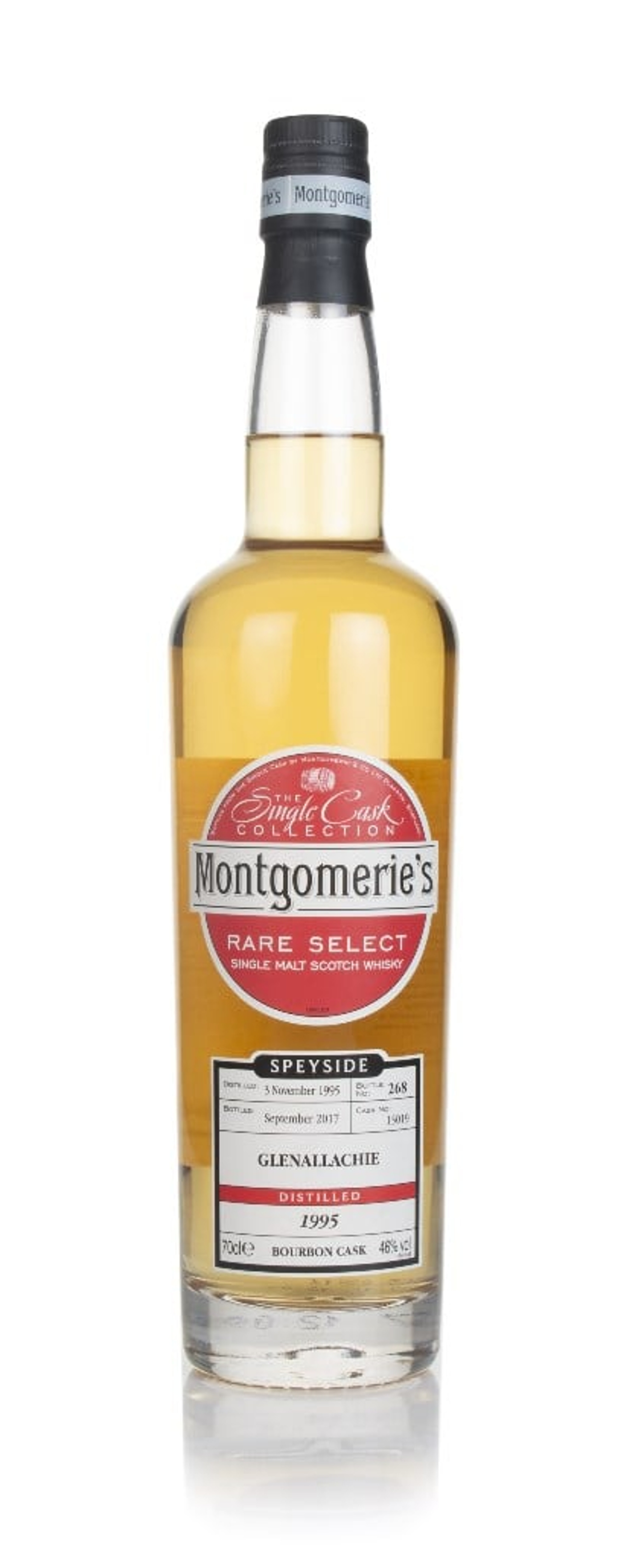 GlenAllachie 21 Year Old 1995 (cask 15019) - Rare Select (Montgomerie's) 70cl
