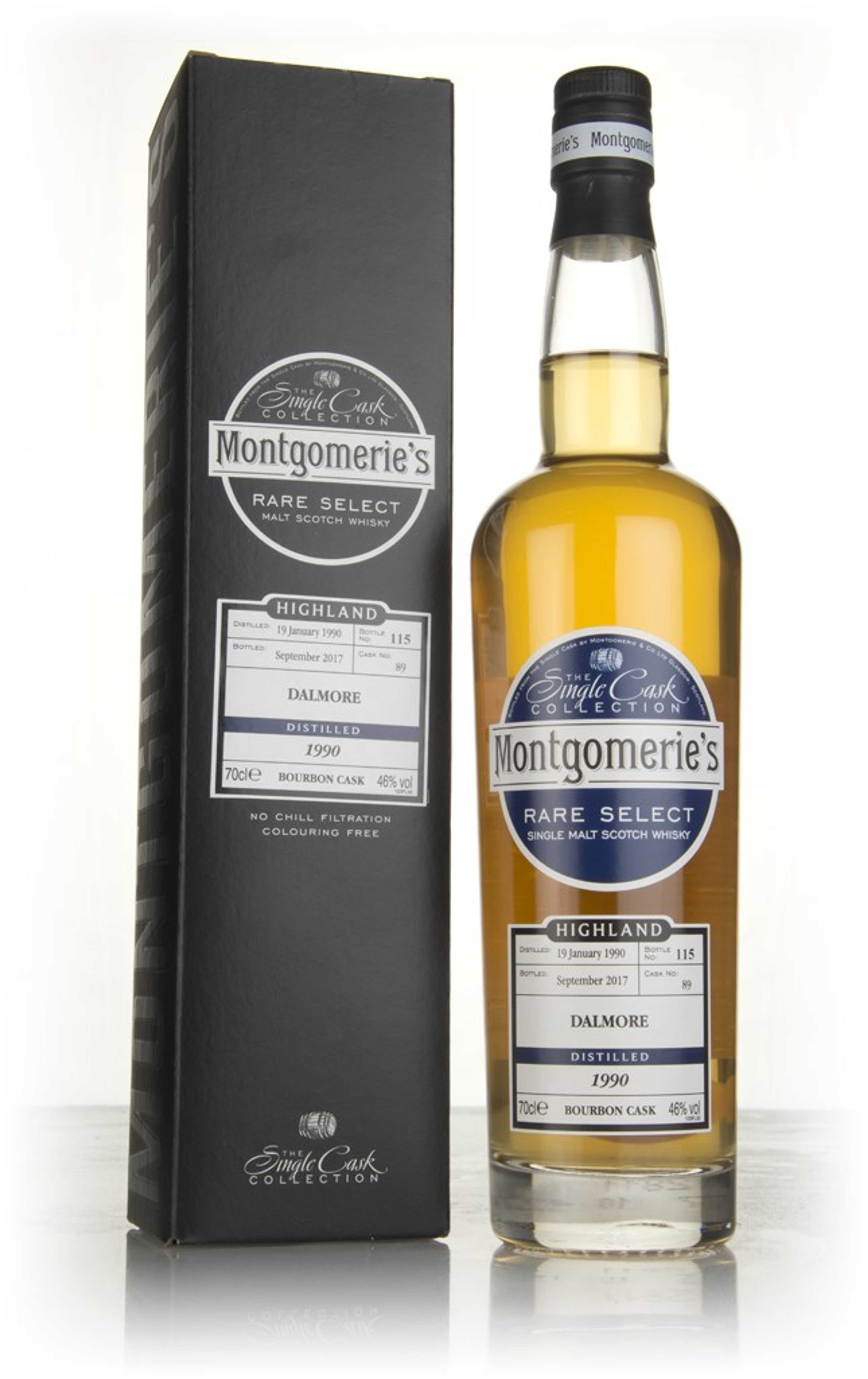 Dalmore 27 Year Old 1990 (cask 89) - Rare Select (Montgomerie's) 70cl