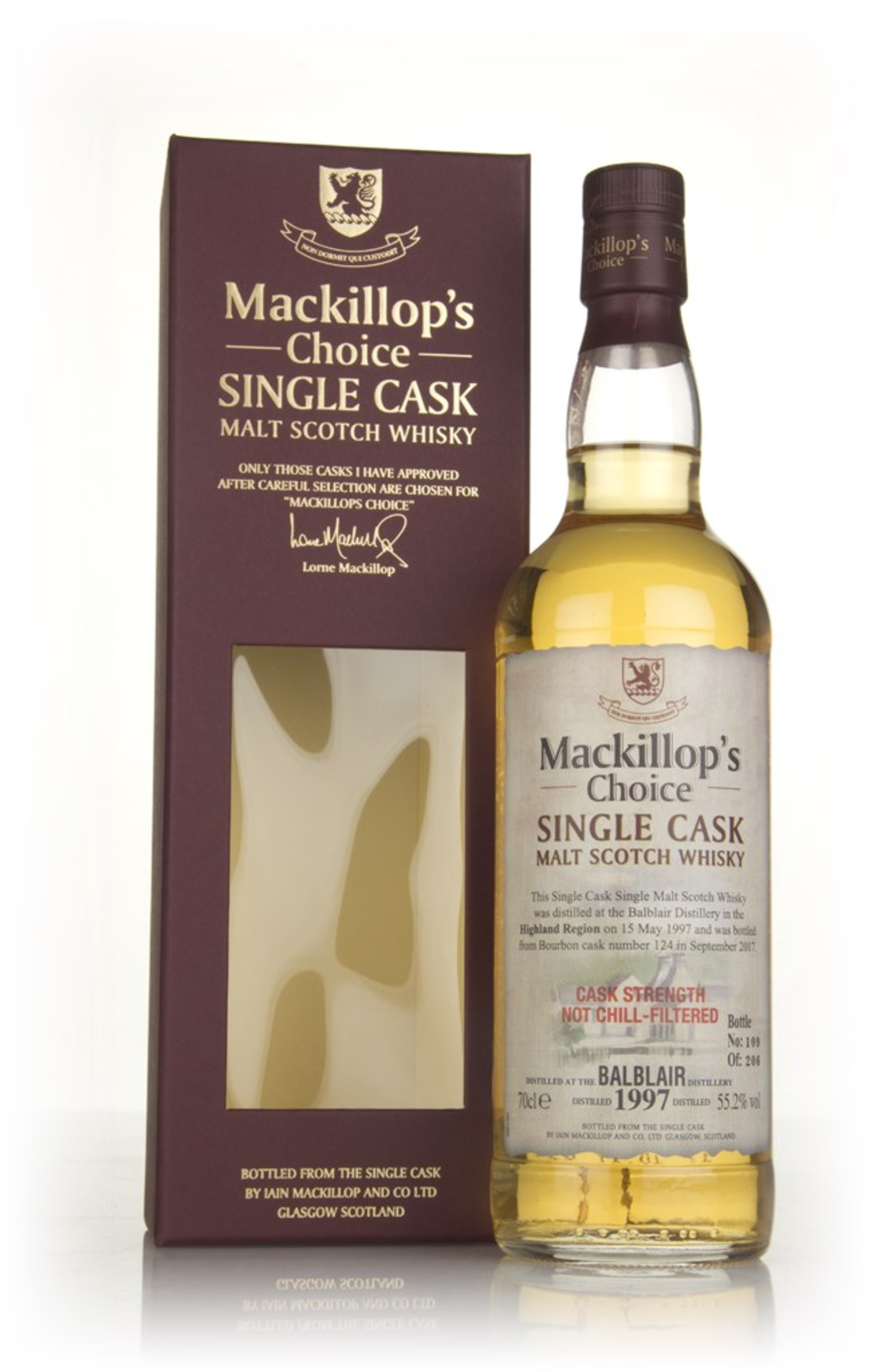 Balblair 20 Year Old 1997 (cask 124) - Mackillop's Choice 70cl