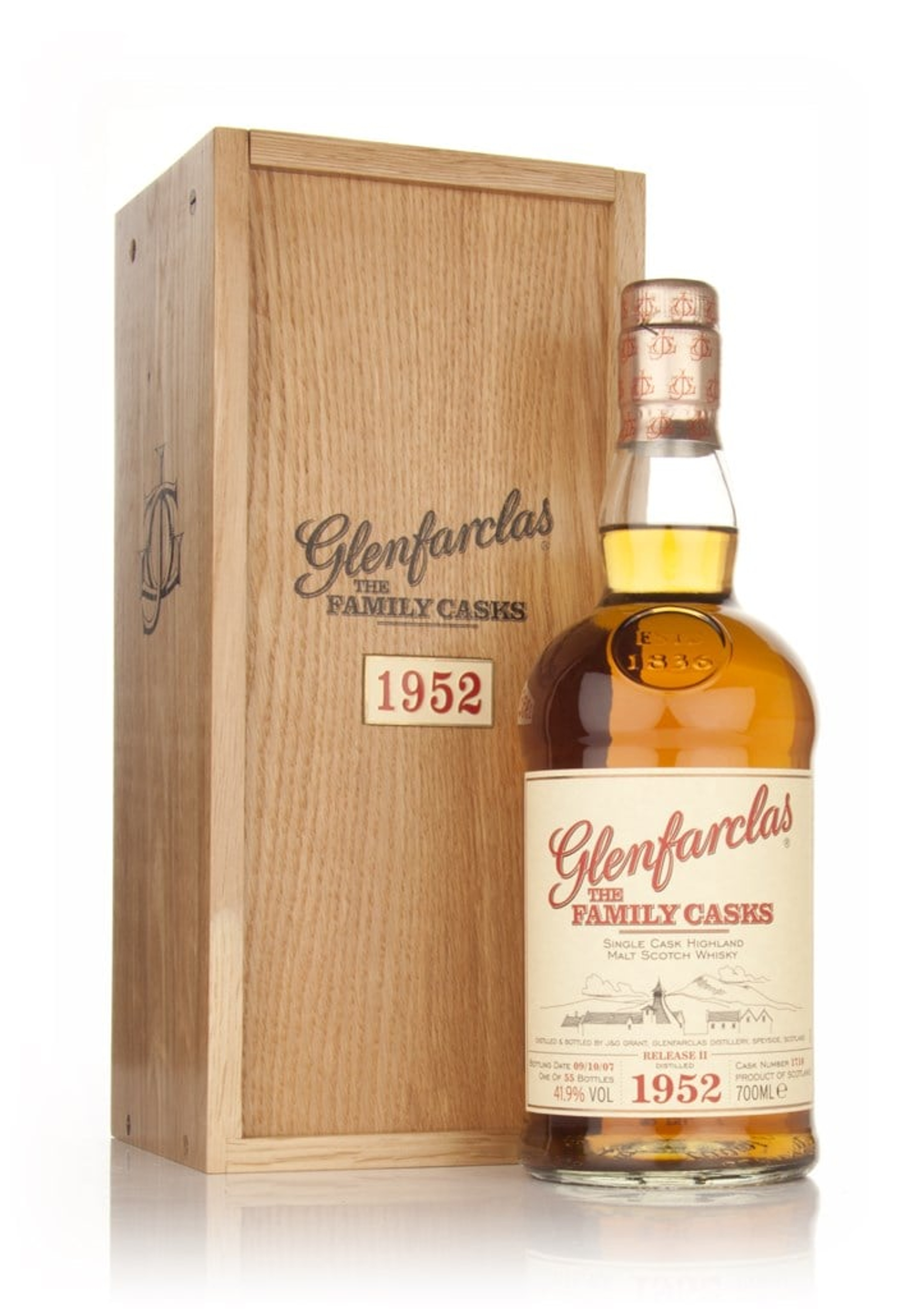 Glenfarclas 1952 Family Cask Release II 70cl