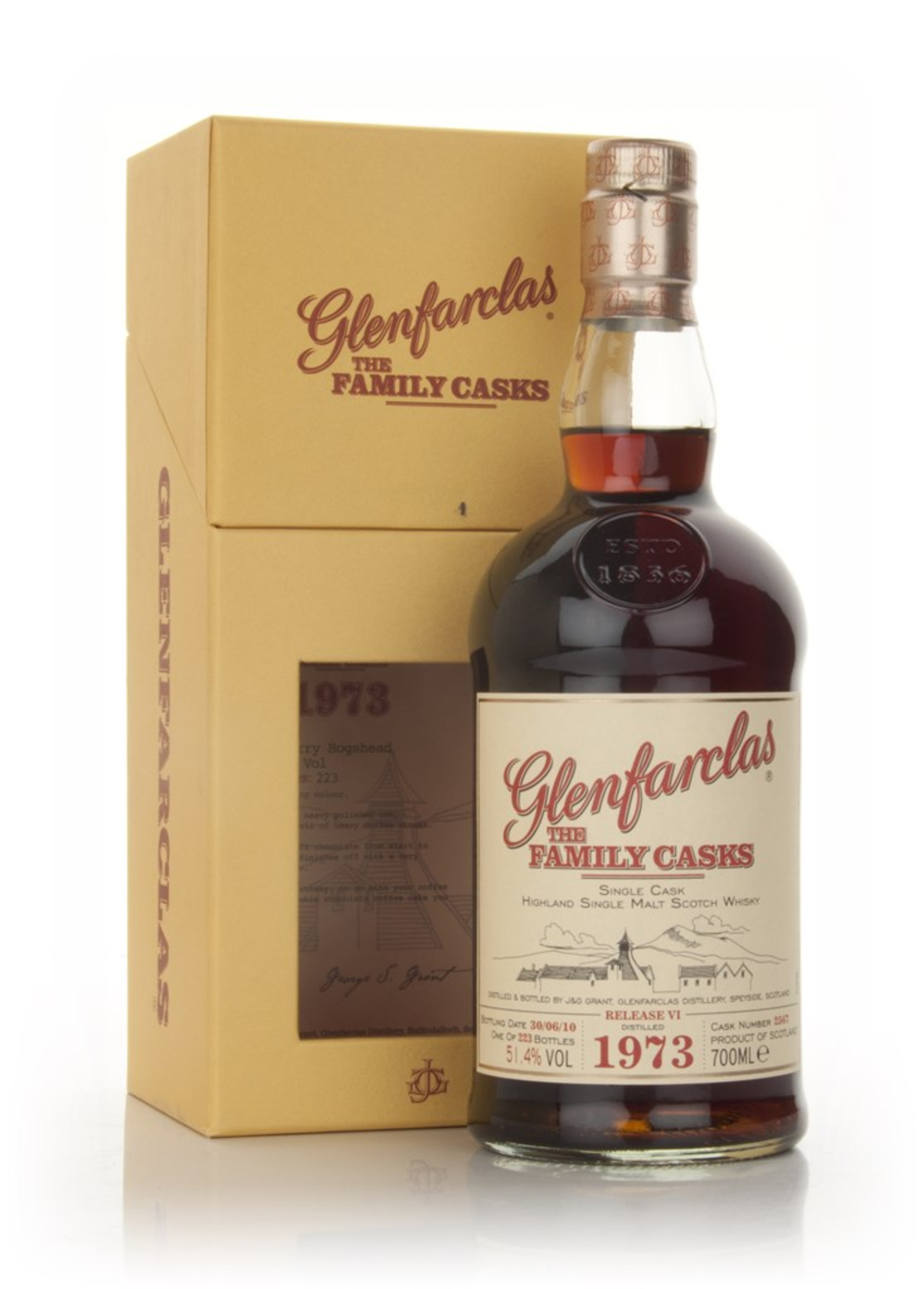 Glenfarclas 1973 Family Cask Release VI 70cl