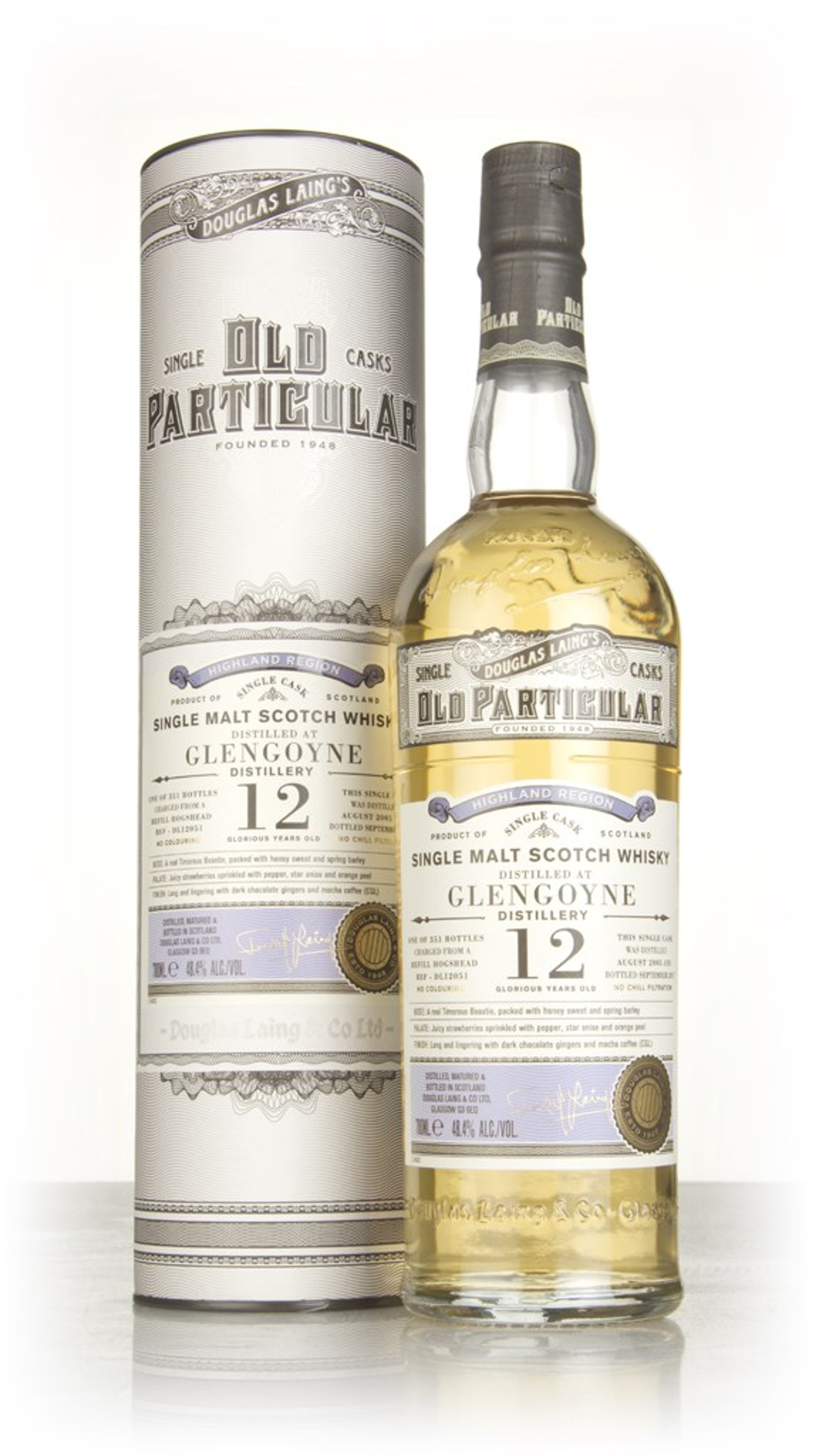 Glengoyne 12 Year Old 2005 (cask 12051) - Old Particular (Douglas Laing) 70cl