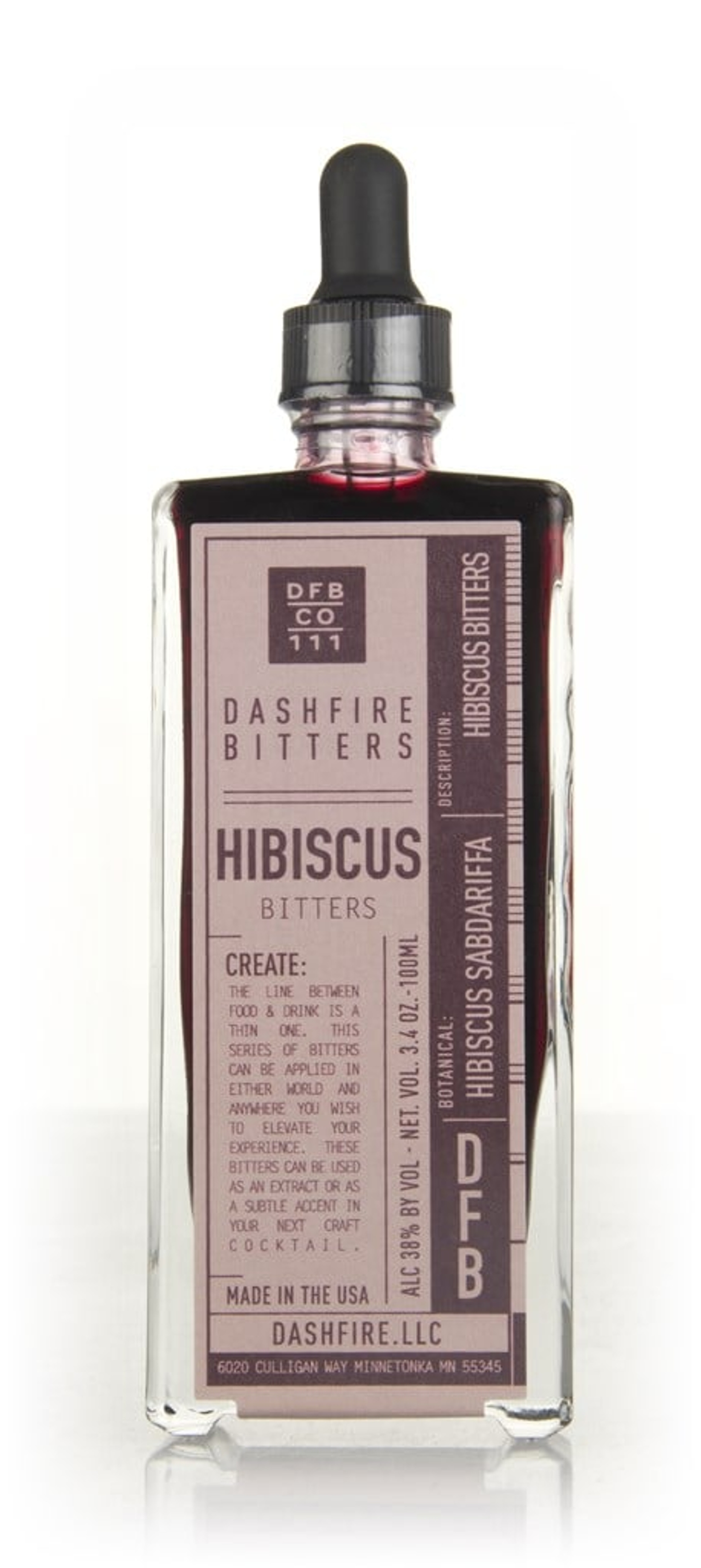 Dashfire Hibiscus Bitters 10cl