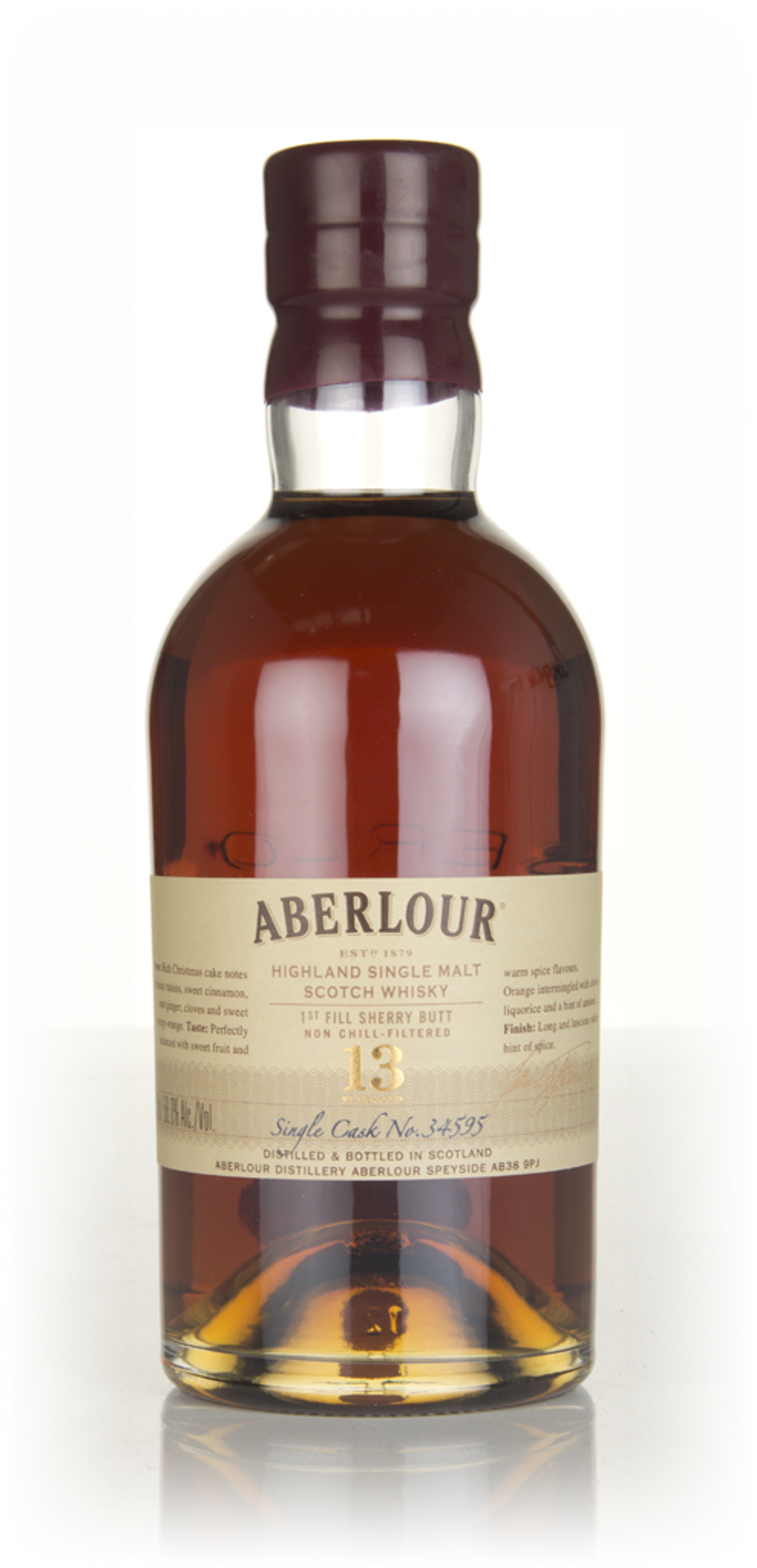 Aberlour 13 Year Old (cask 34595) Single Cask 70cl Whisky