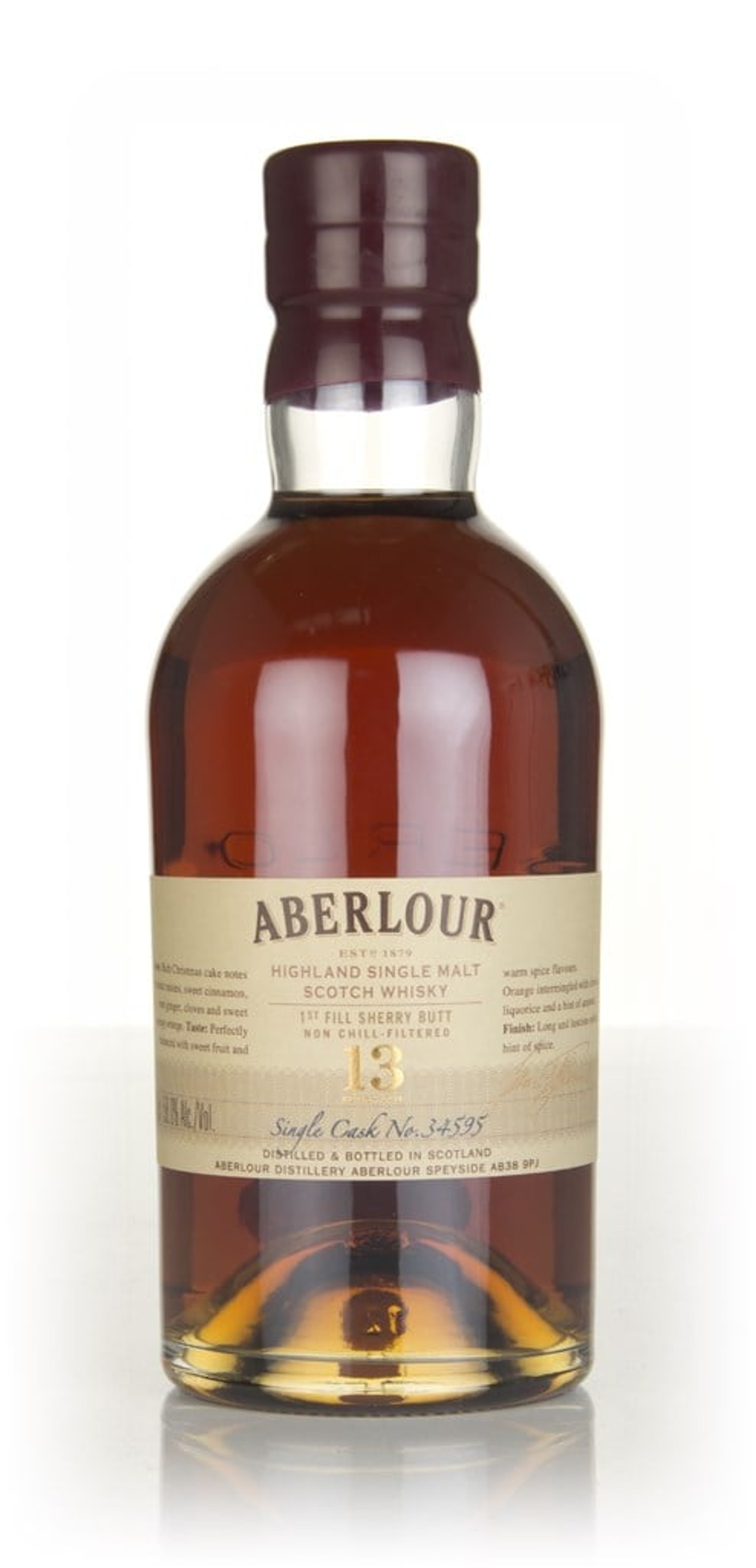 Aberlour 13 Year Old (cask 34595) Single Cask 70cl