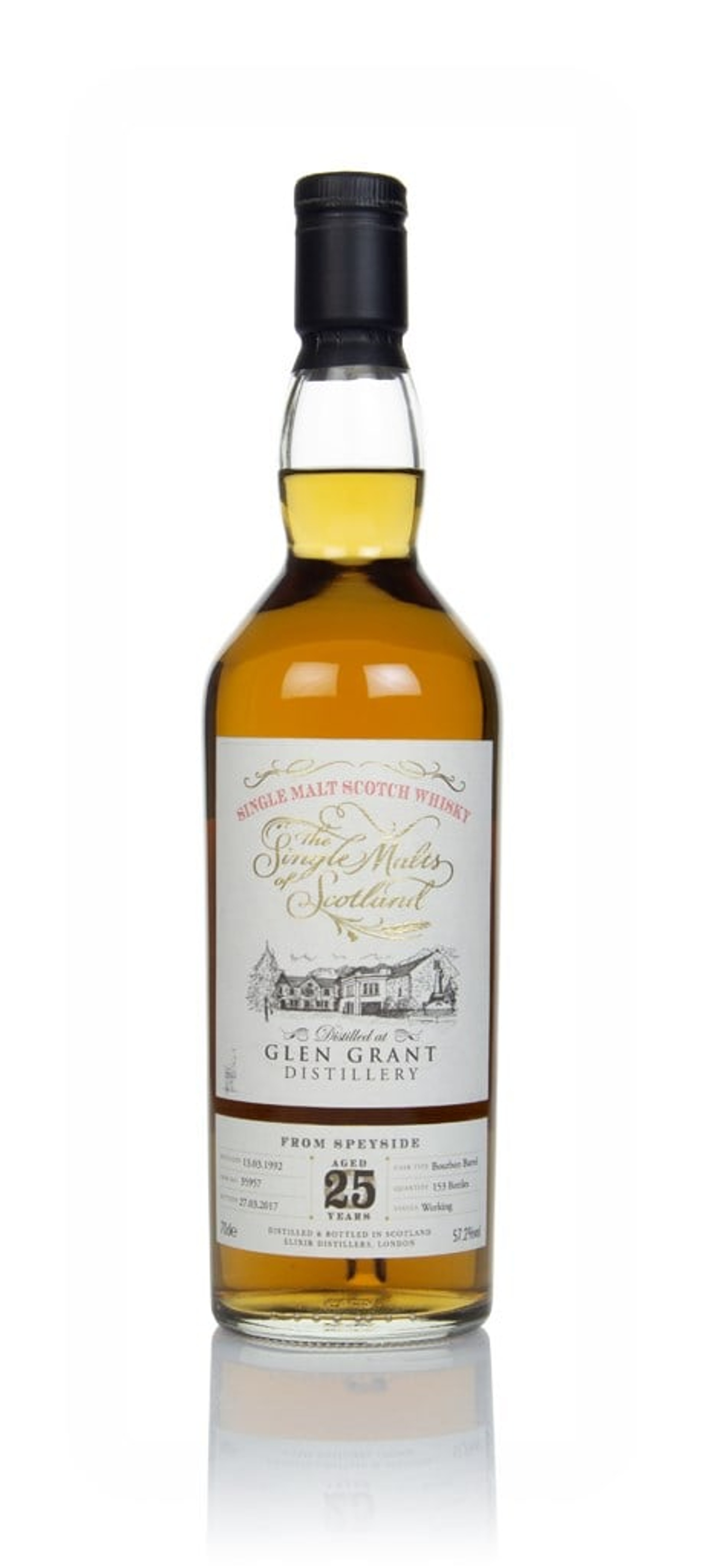 Glen Grant 25 Year Old 1992 (cask 35957) - The Single Malts of Scotland 70cl
