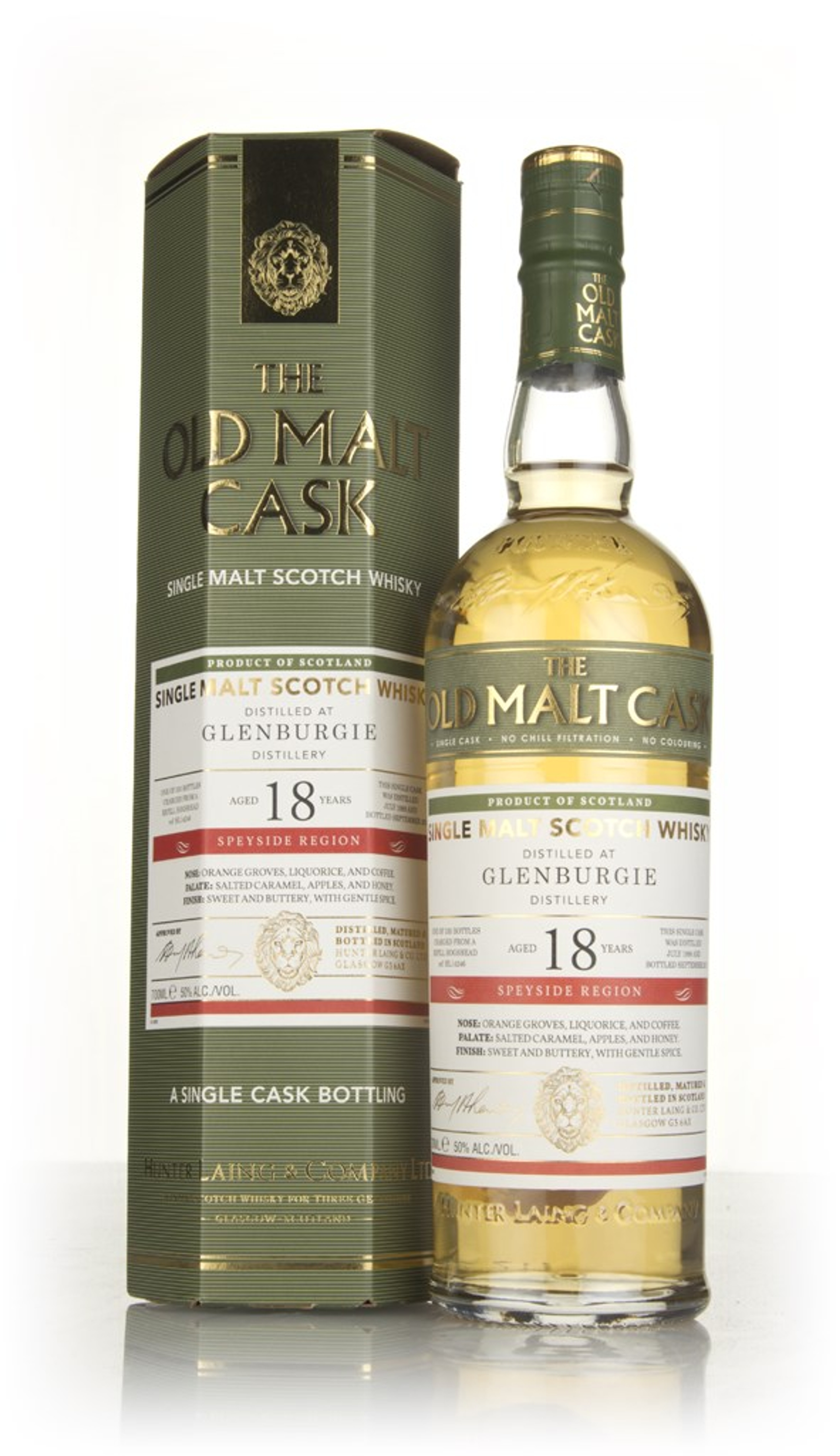Glenburgie 18 Year Old 1999 (cask 14246) - Old Malt Cask (Hunter Laing) 70cl