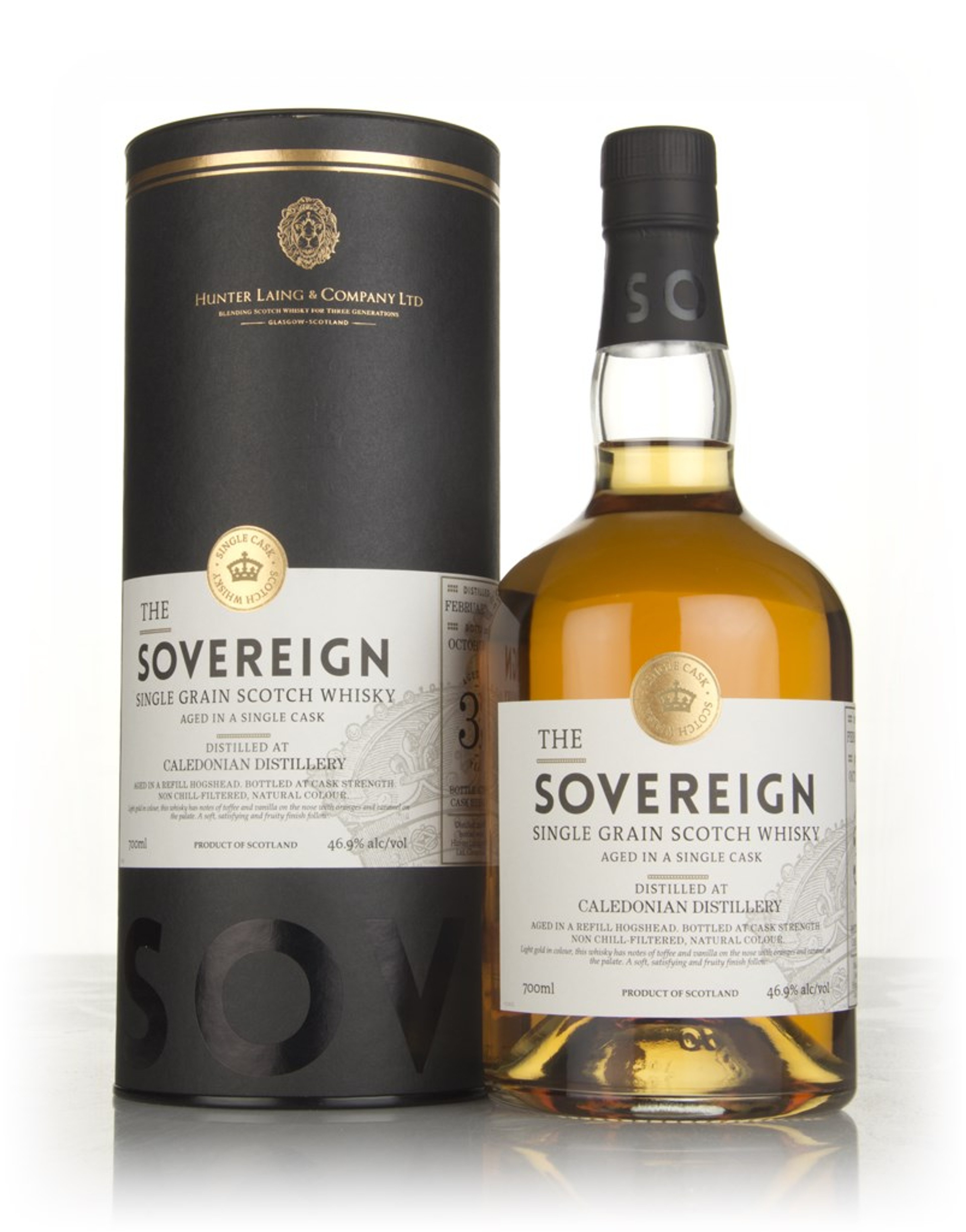 Caledonian 35 Year Old 1982 (cask 14271) - The Sovereign (Hunter Laing) 70cl