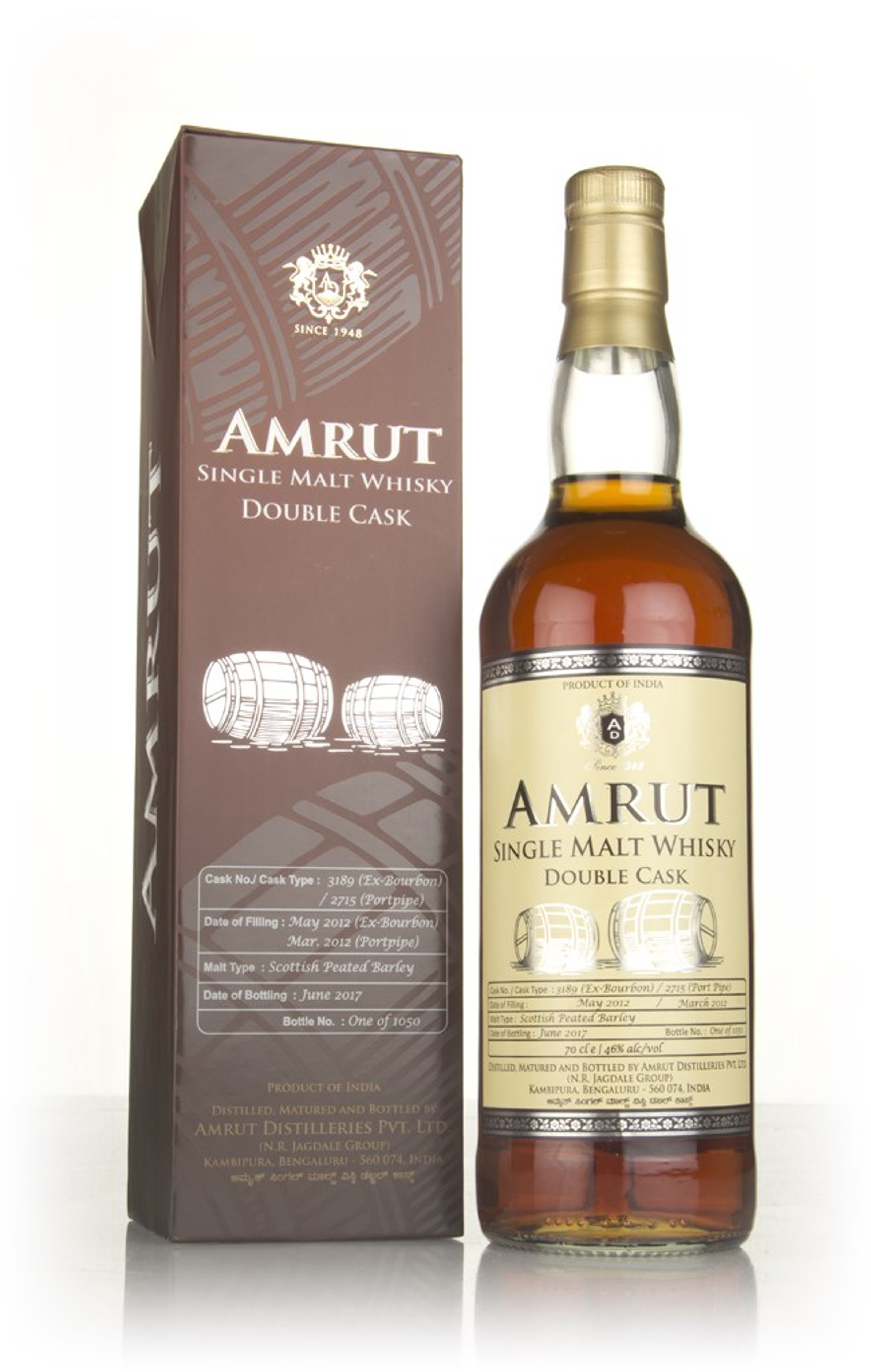 Amrut Double Cask (2017 Edition) 70cl