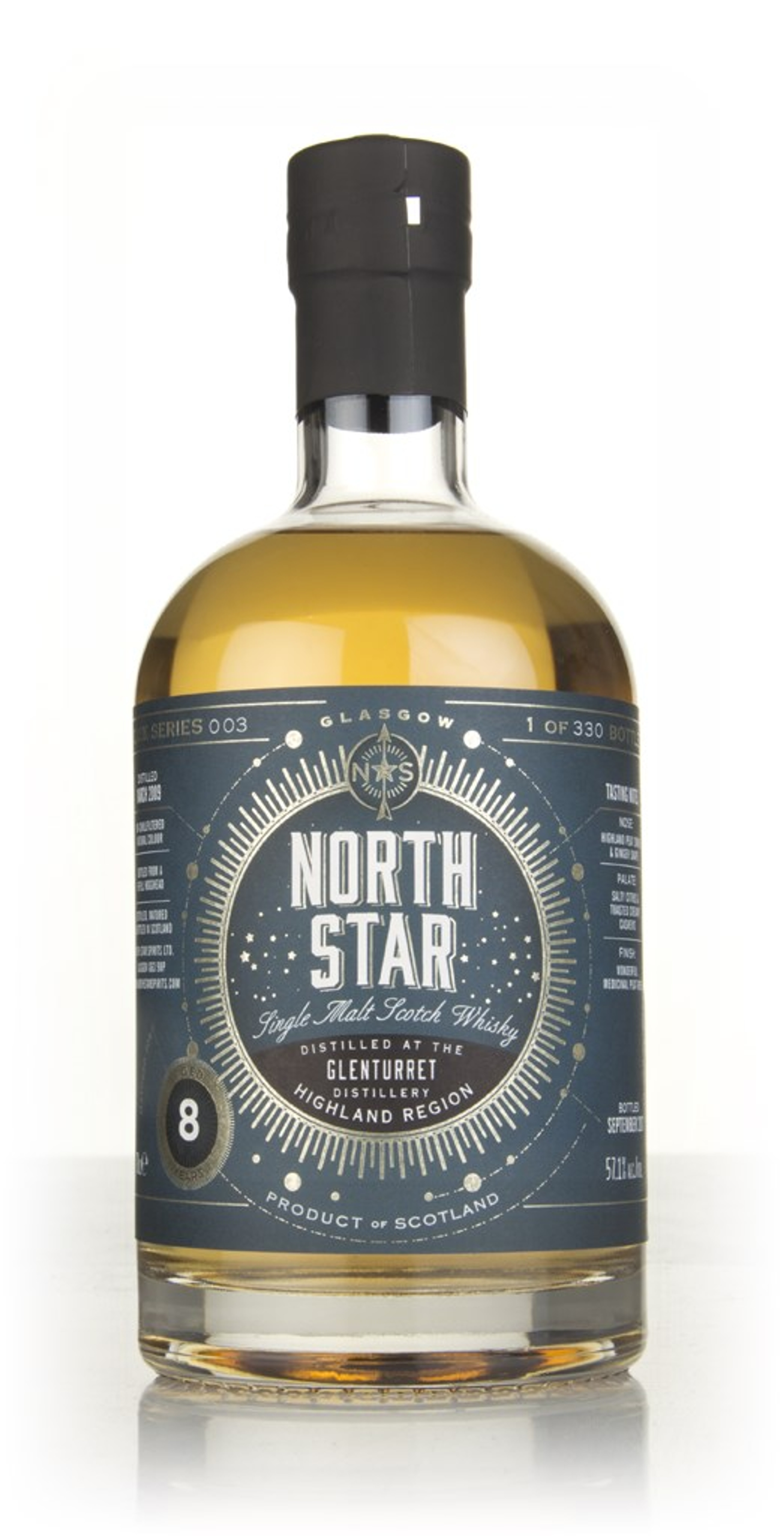 Glenturret 8 Year Old 2009 - North Star Spirits 70cl
