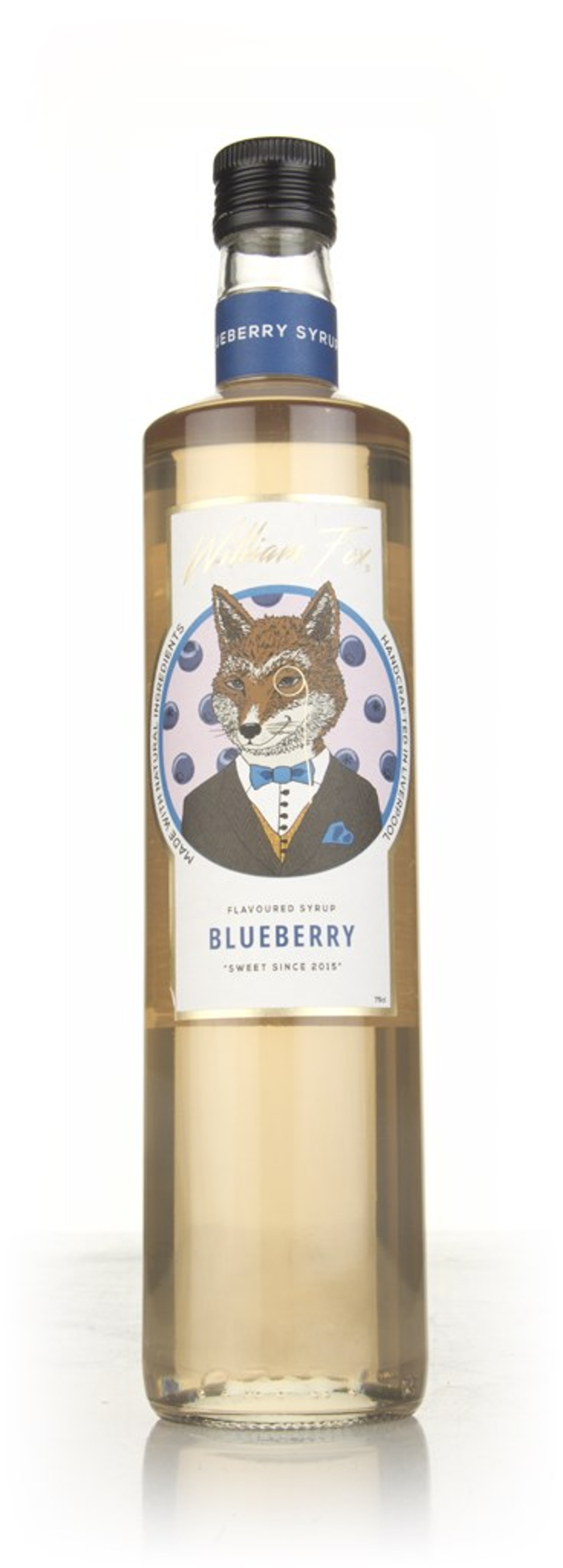 William Fox Blueberry Syrup 75cl