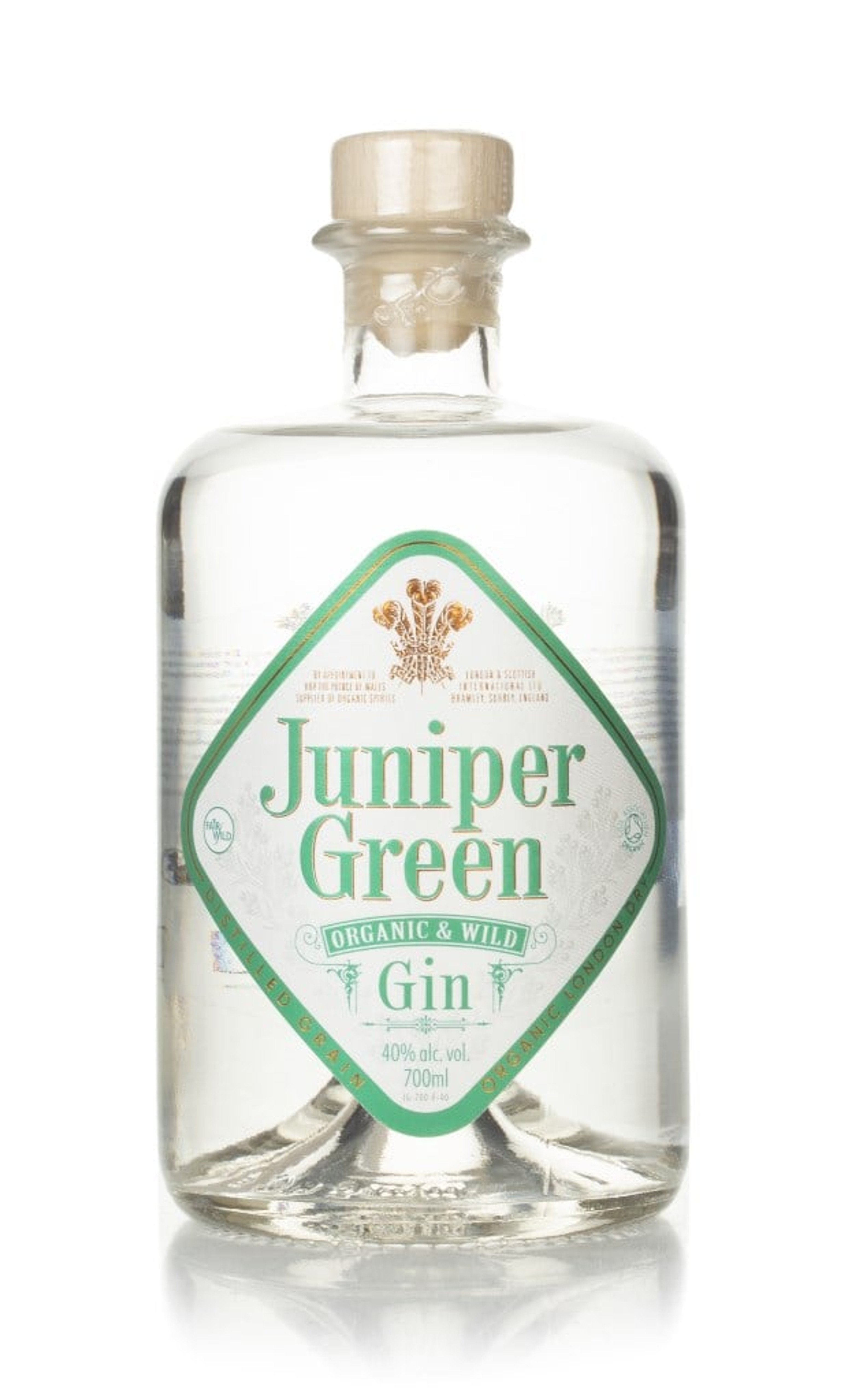 Juniper Green Organic London Dry Gin 40% 70cl