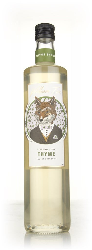 William Fox Thyme Syrup 75cl