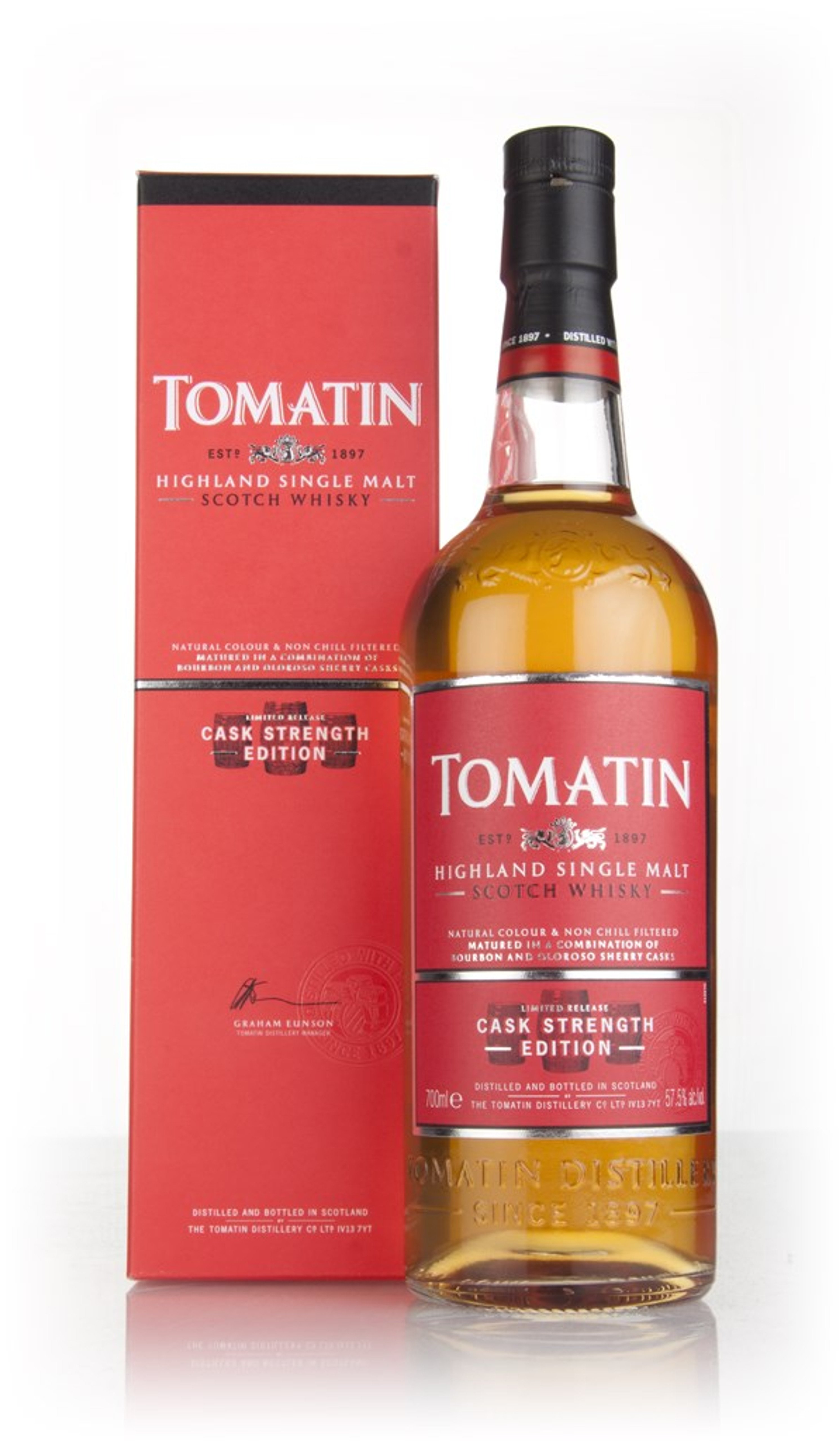 Tomatin Cask Strength Edition (Old Bottling) 70cl