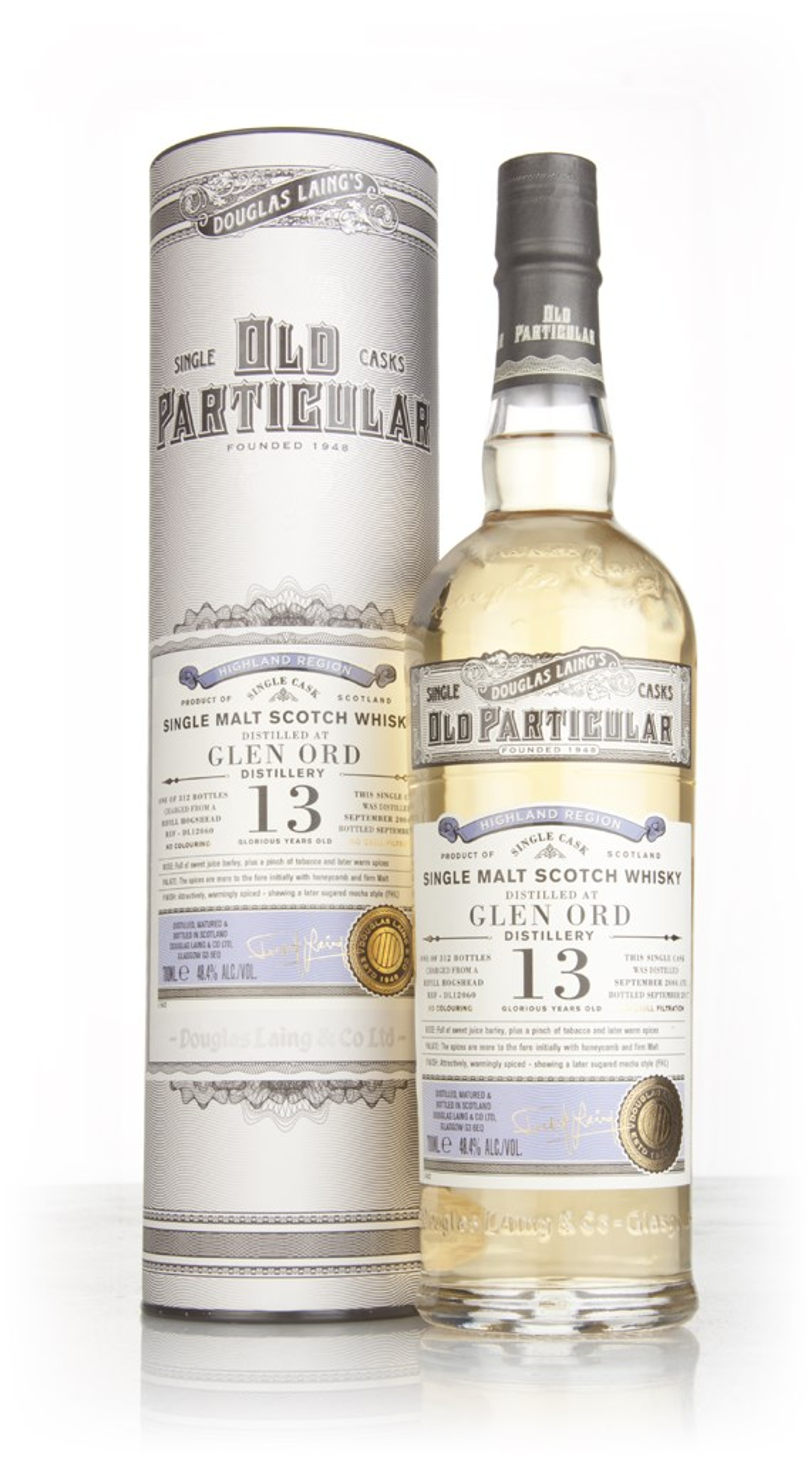 Glen Ord 13 Year Old 2004 (cask 12060) - Old Particular (Douglas Laing) 70cl
