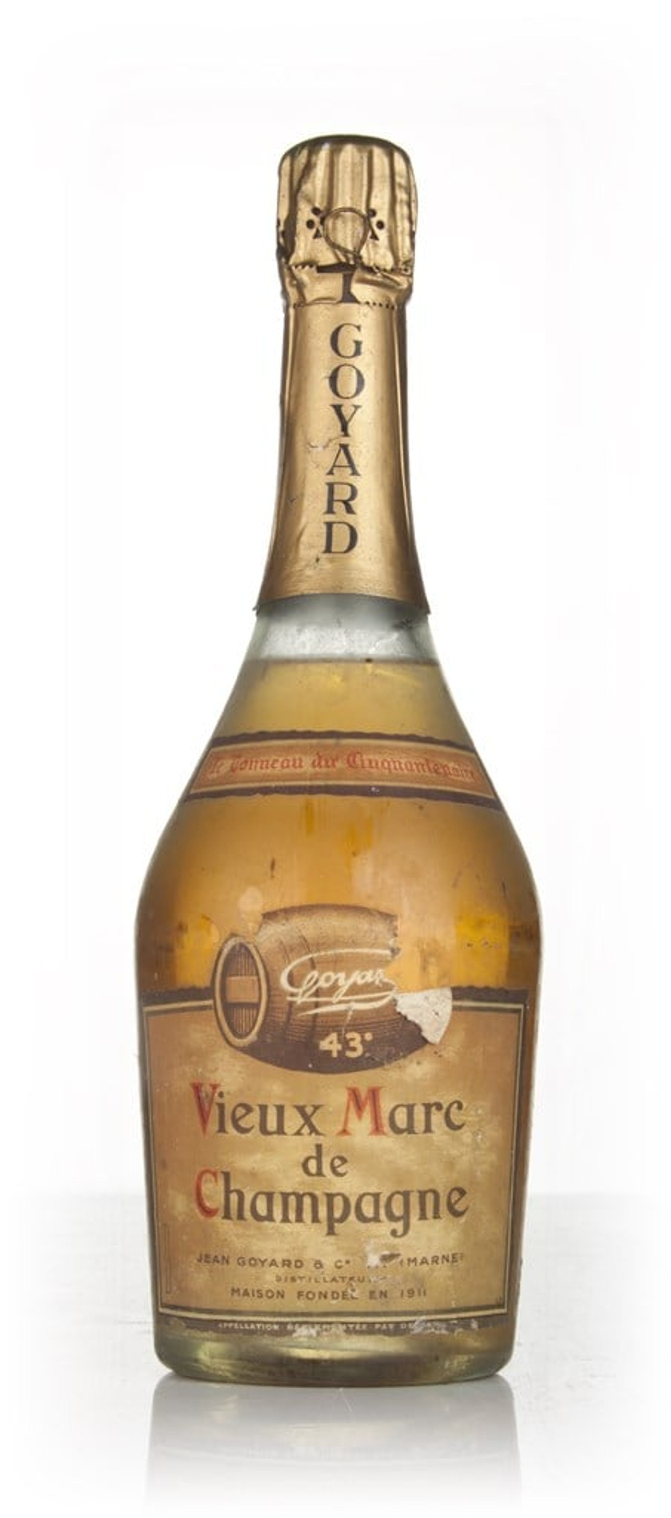 Goyard Vieux Marc de Champagne - 1970s 75cl