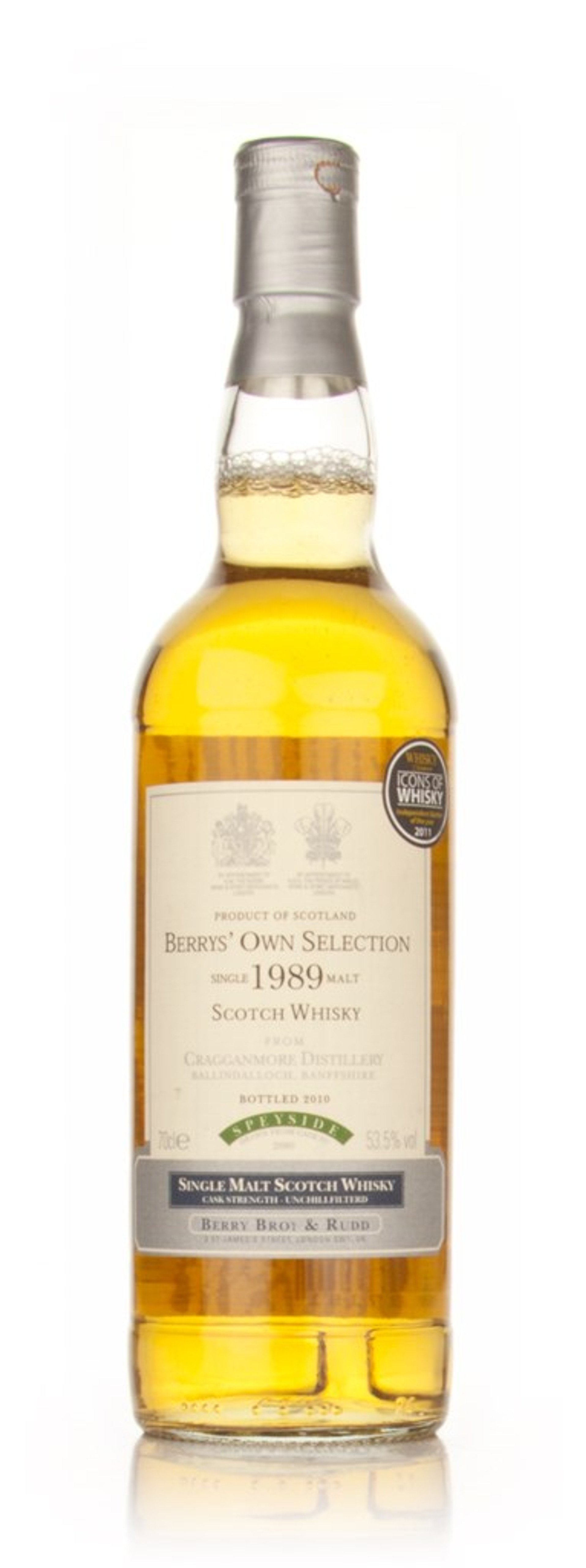 Cragganmore 1989 (Berry Bros. & Rudd) 70cl