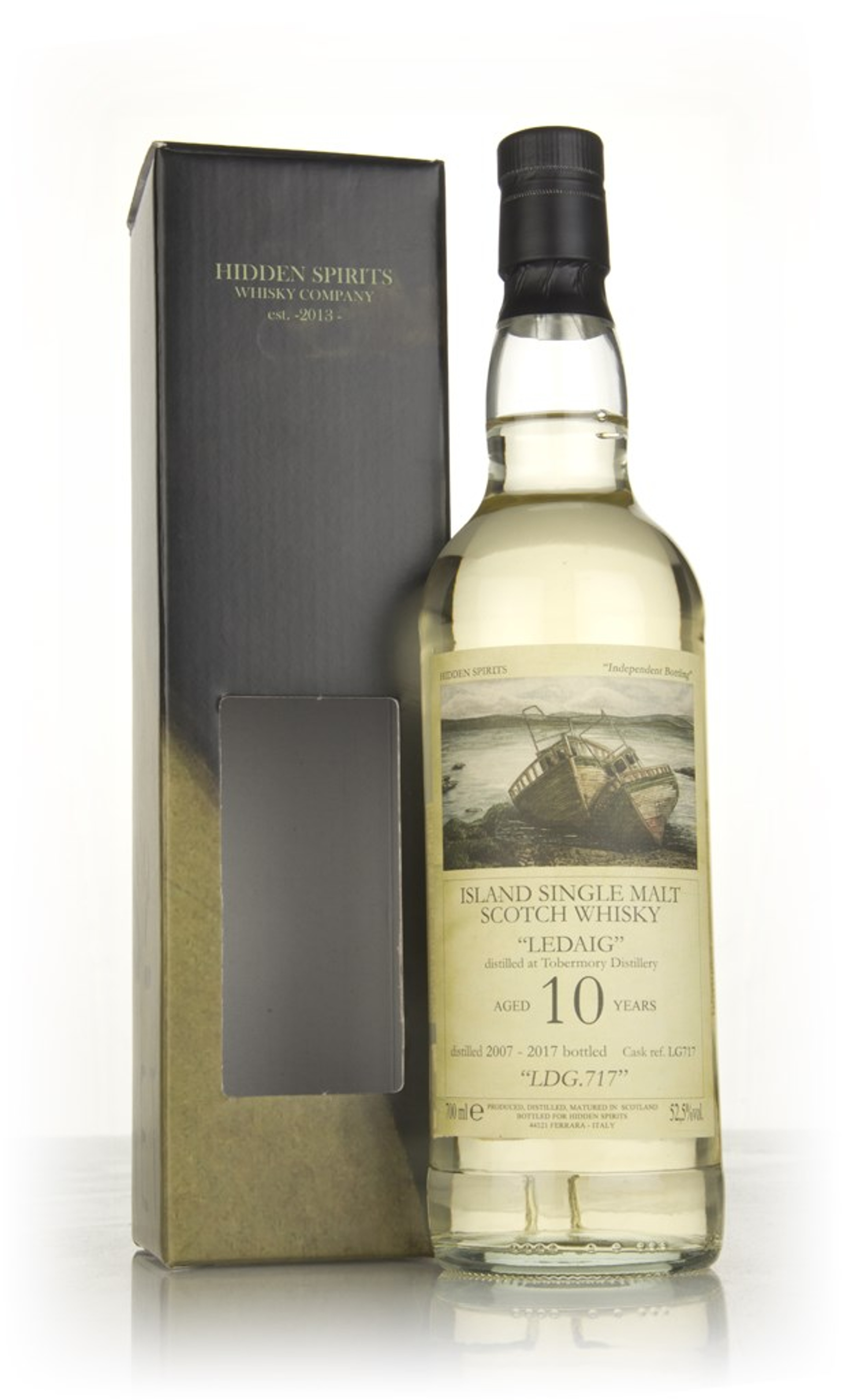 Ledaig 10 Year Old 2007 (cask LG717) - Hidden Spirits 70cl