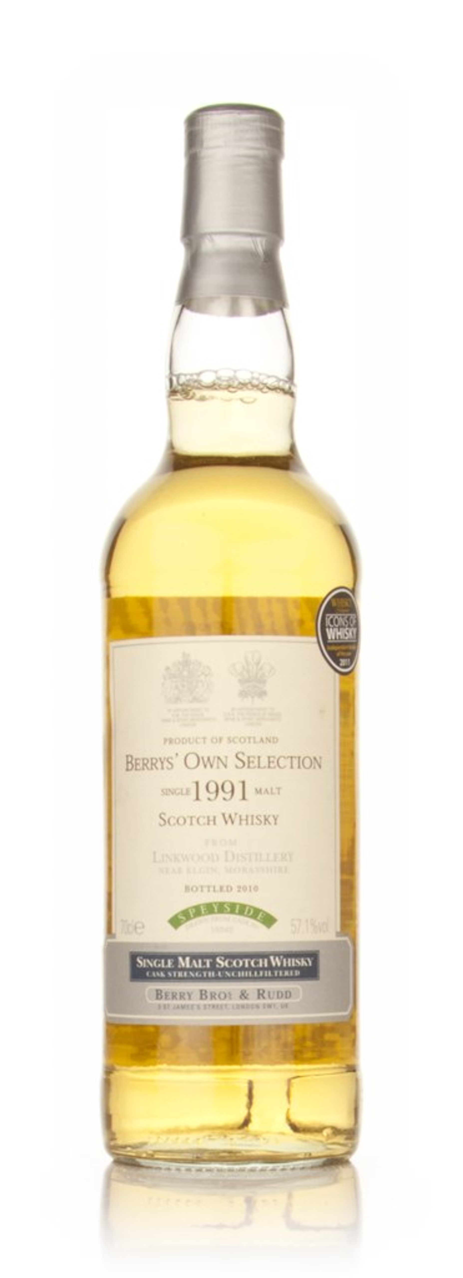 Linkwood 1991 (Berry Bros. & Rudd) 70cl