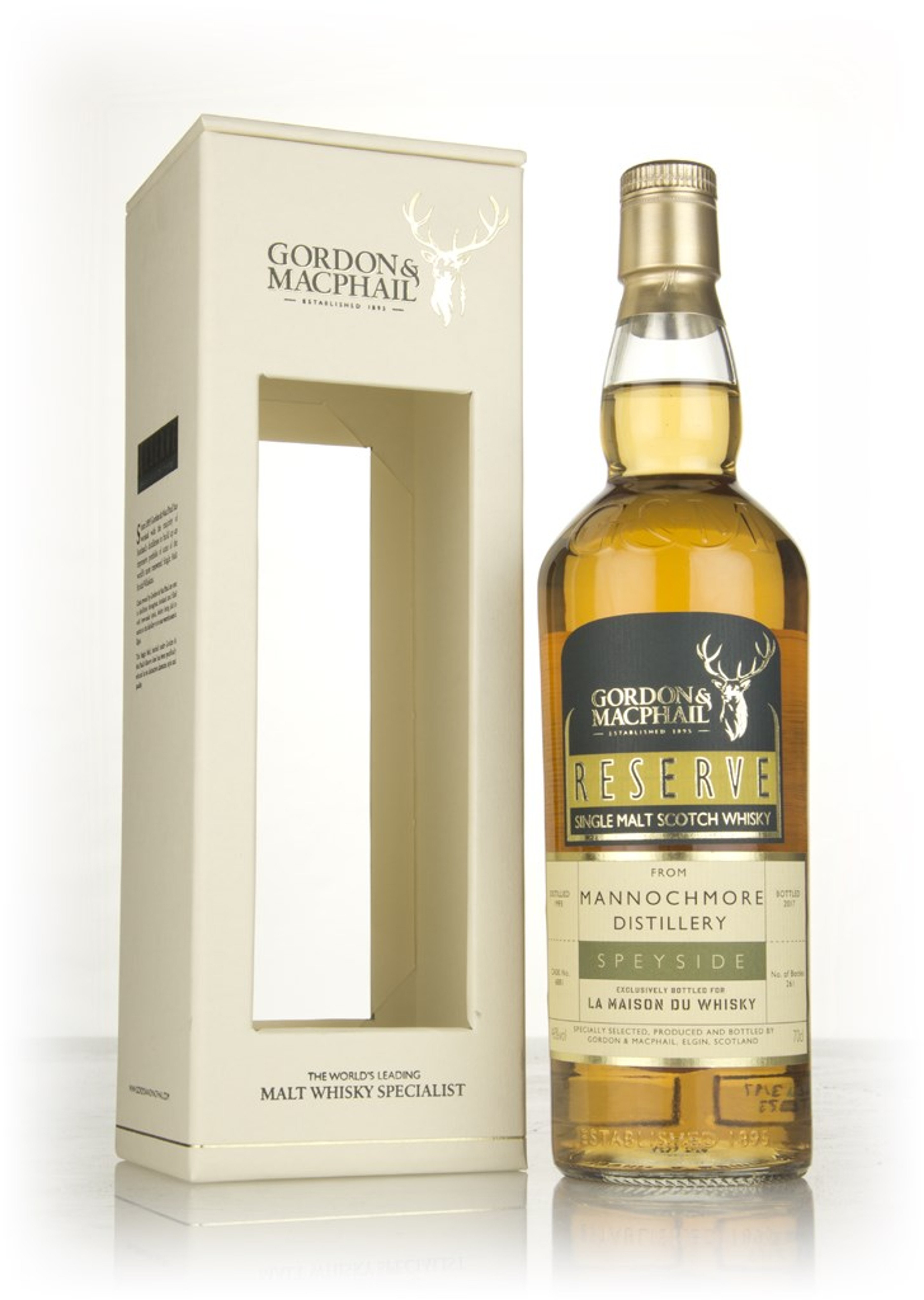 Mannochmore 23 Year Old 1993 (cask 6881) - Reserve (Gordon & MacPhail) 70cl