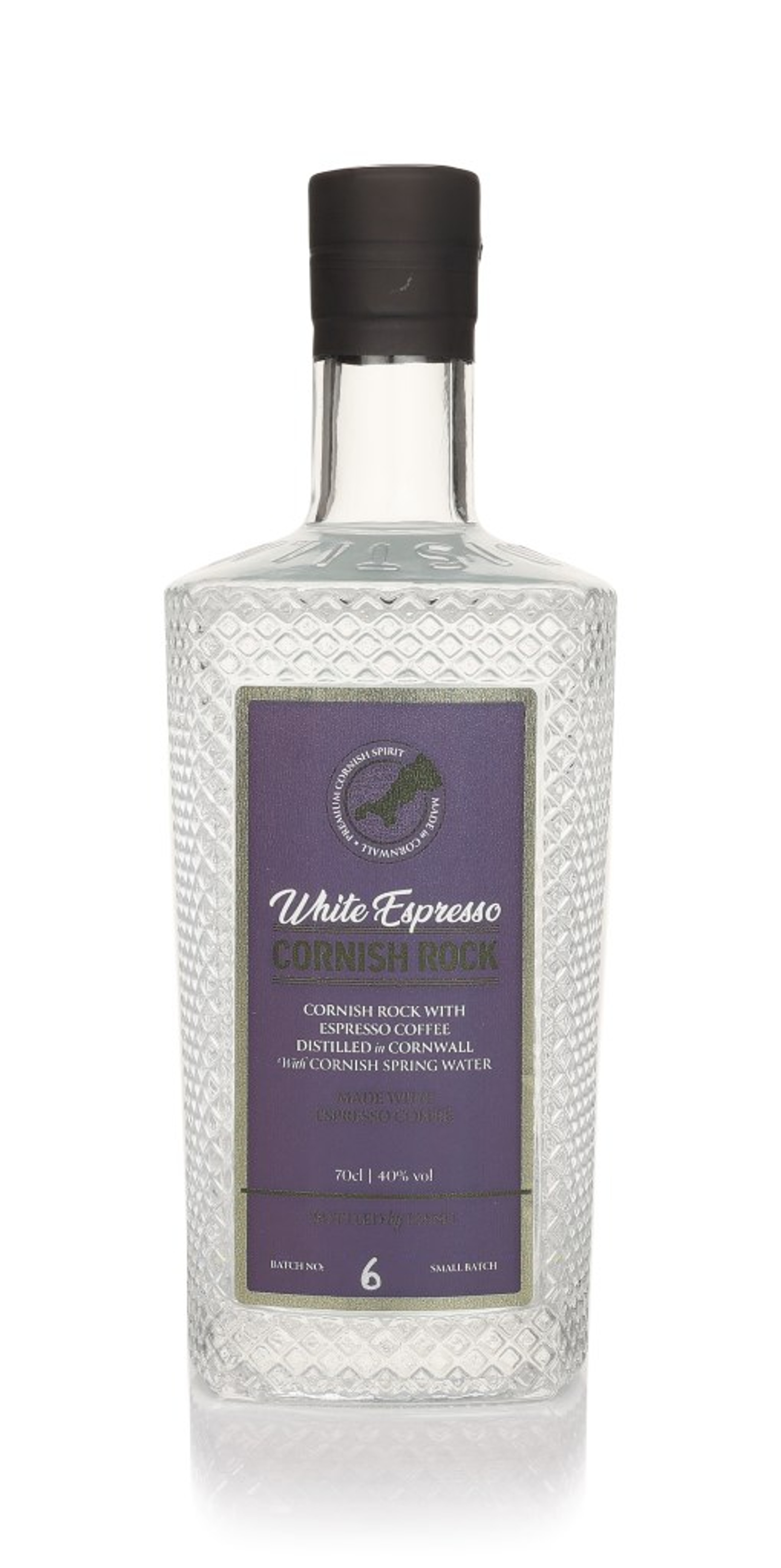 Cornish Rock White Espresso Rum 70cl