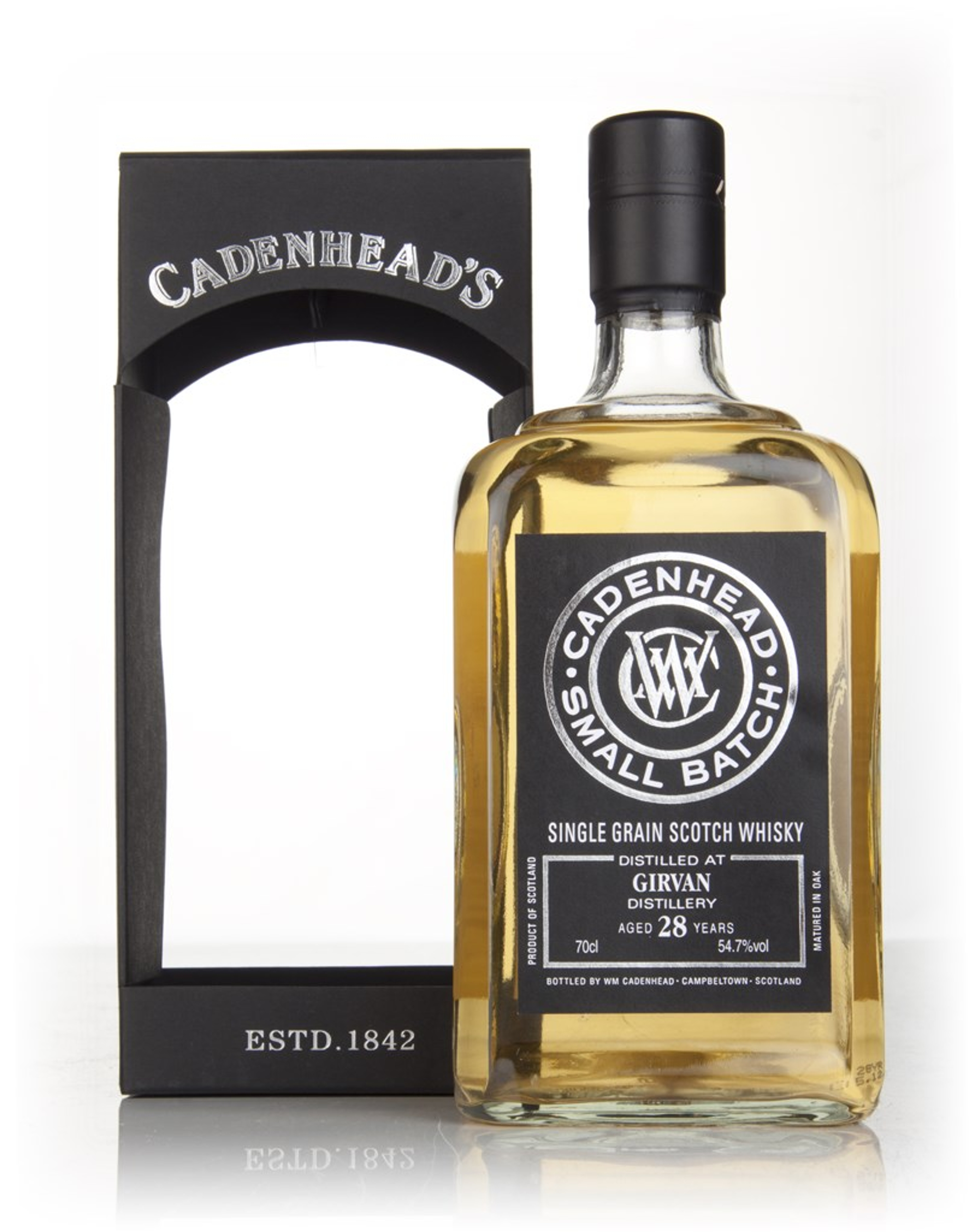 Girvan 28 Year Old 1988 - Small Batch (WM Cadenhead) 70cl
