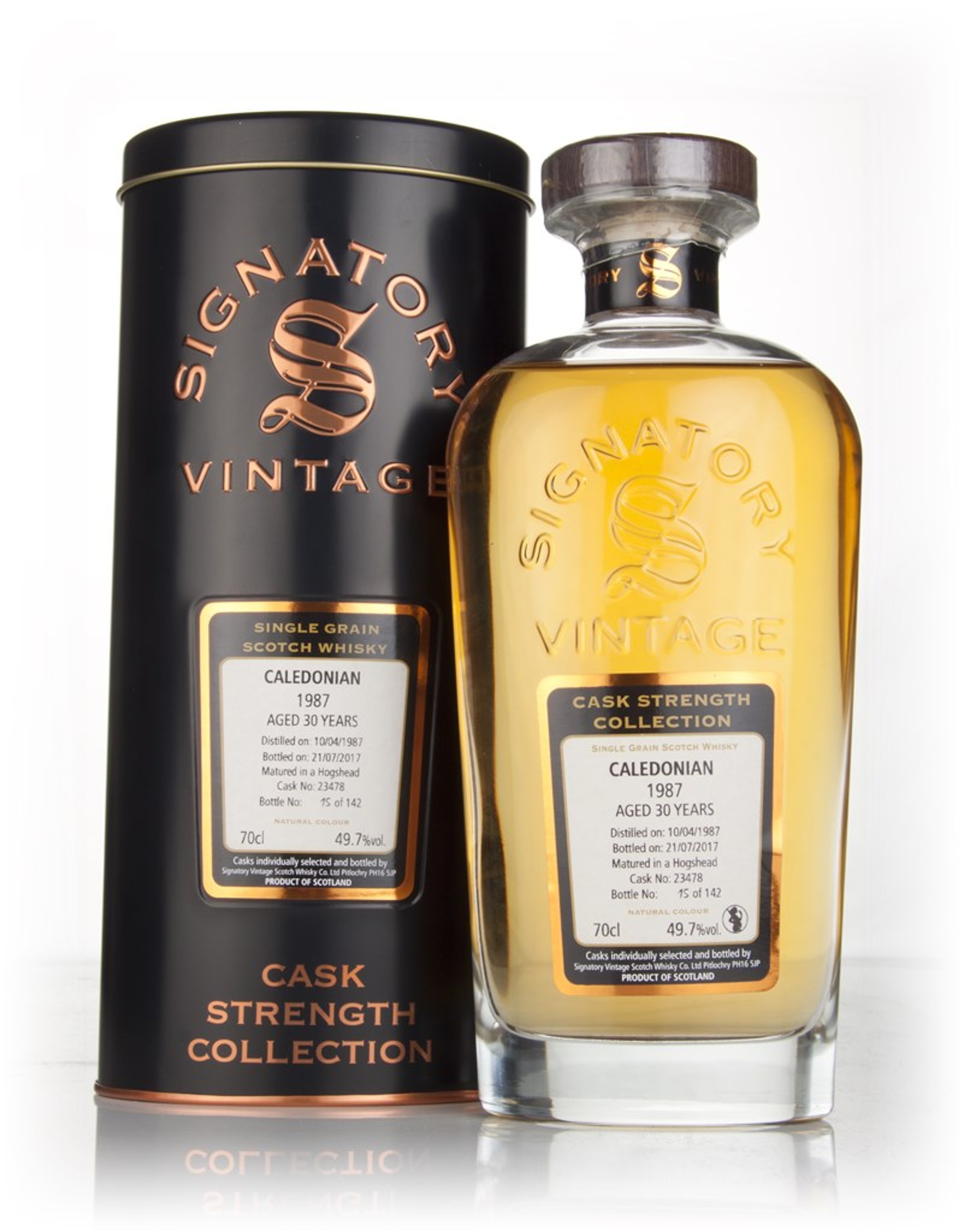Caledonian 30 Year Old 1987 (cask 23478) - Cask Strength Collection (Signatory) 70cl