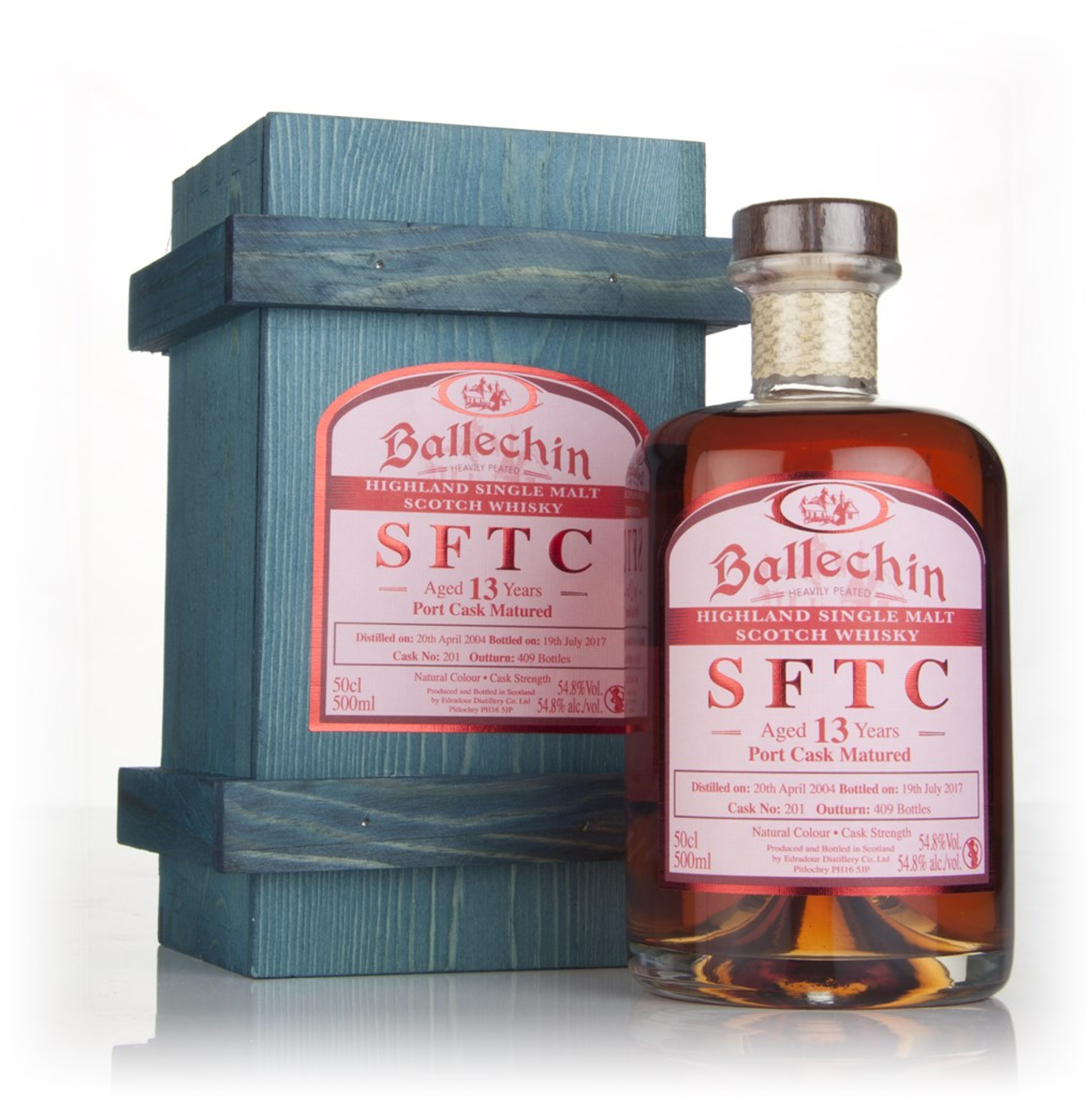 Ballechin 13 Year Old 2004 (cask 201) - Straight From The Cask 50cl
