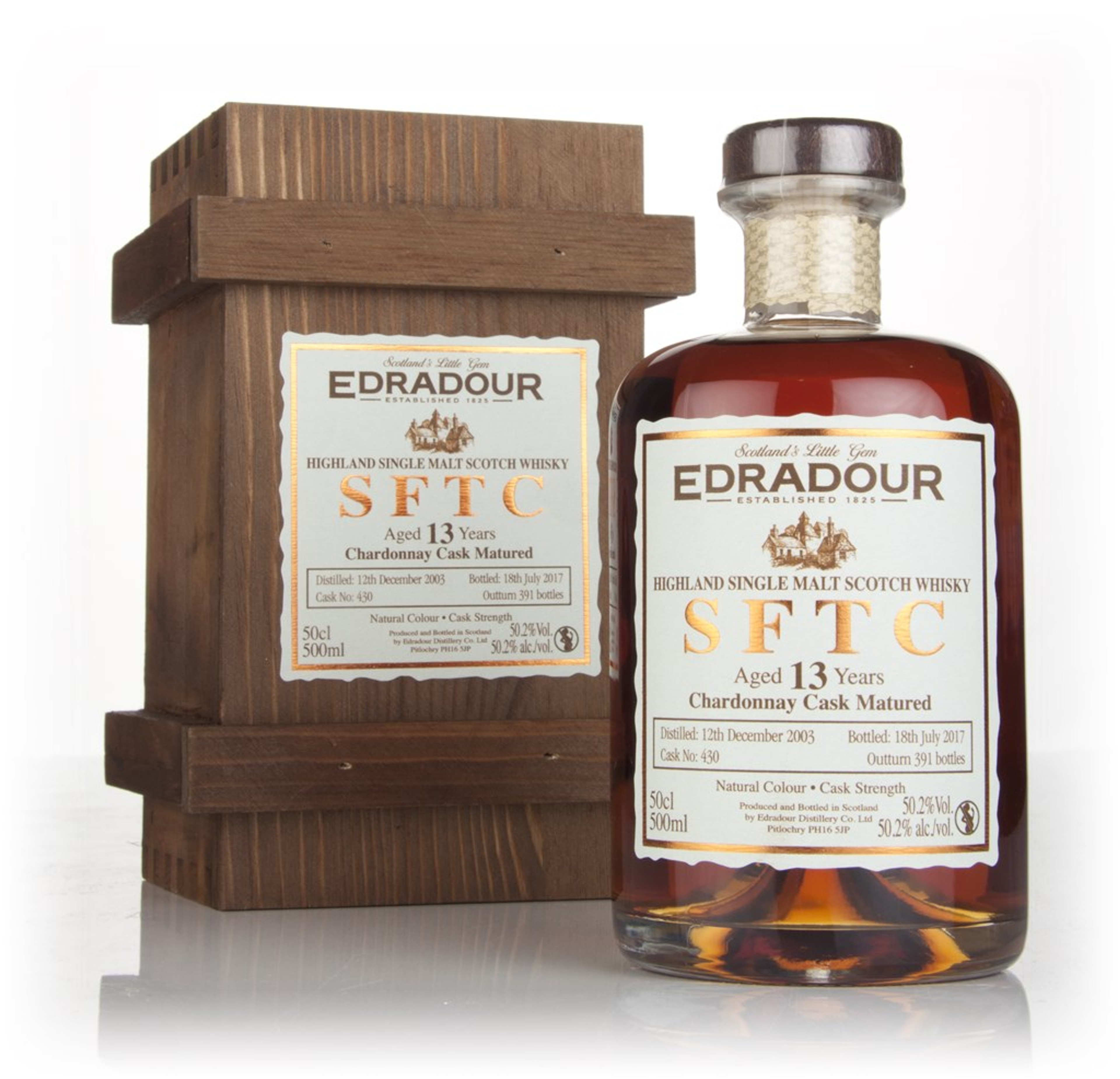 Edradour 13 Year Old 2003 (cask 430) - Straight From The Cask 50cl
