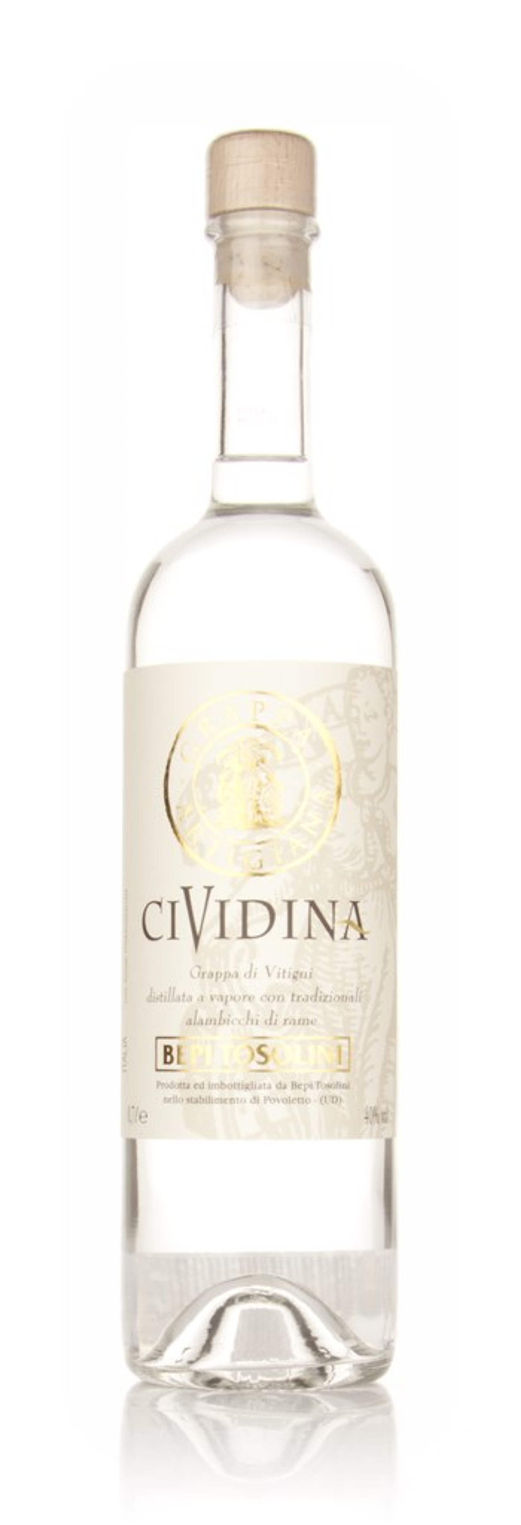 Tosolini Grappa Artigiana Cividina 70cl