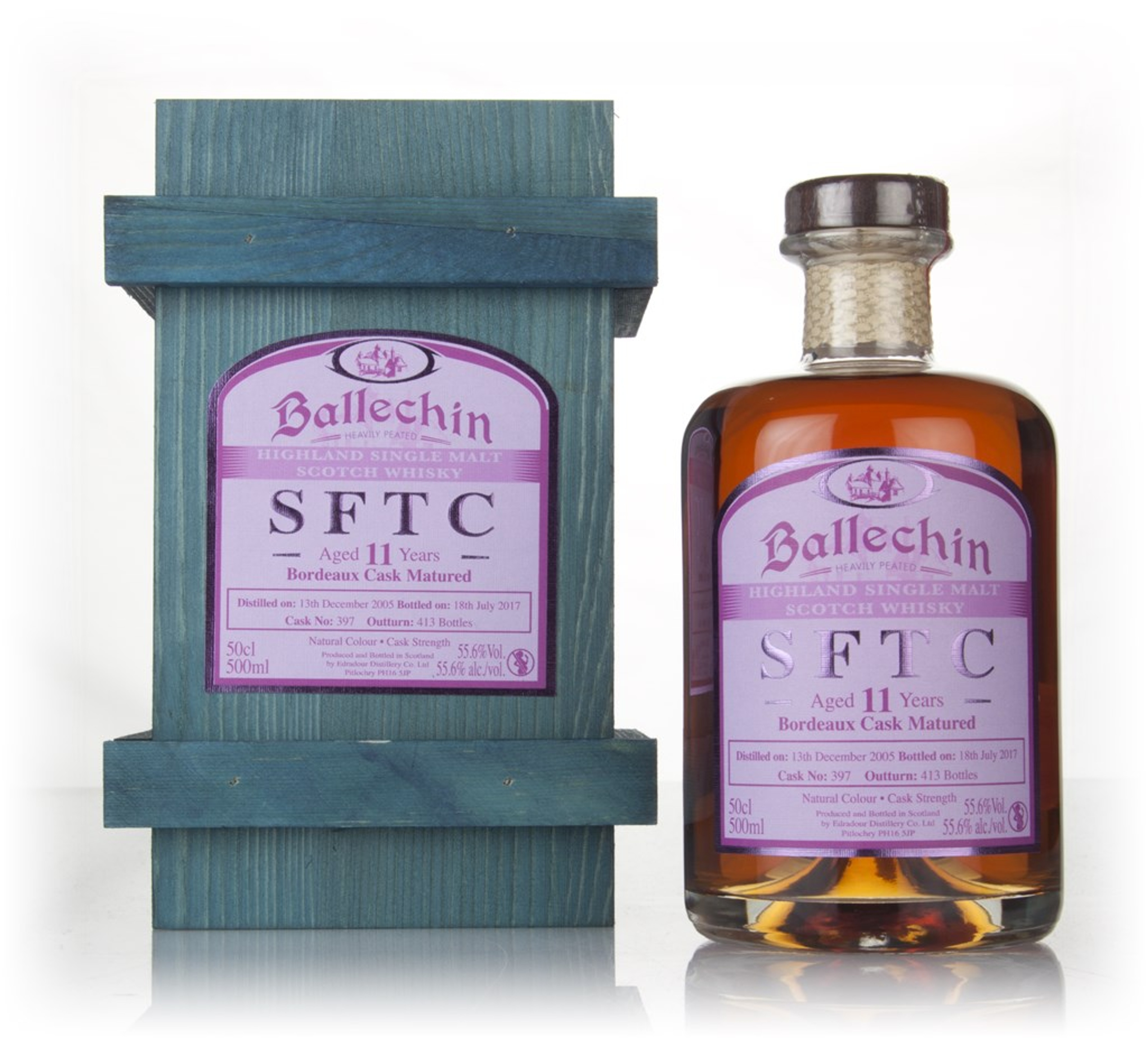 Ballechin 11 Year Old 2005 (cask 397) - Straight From The Cask 50cl