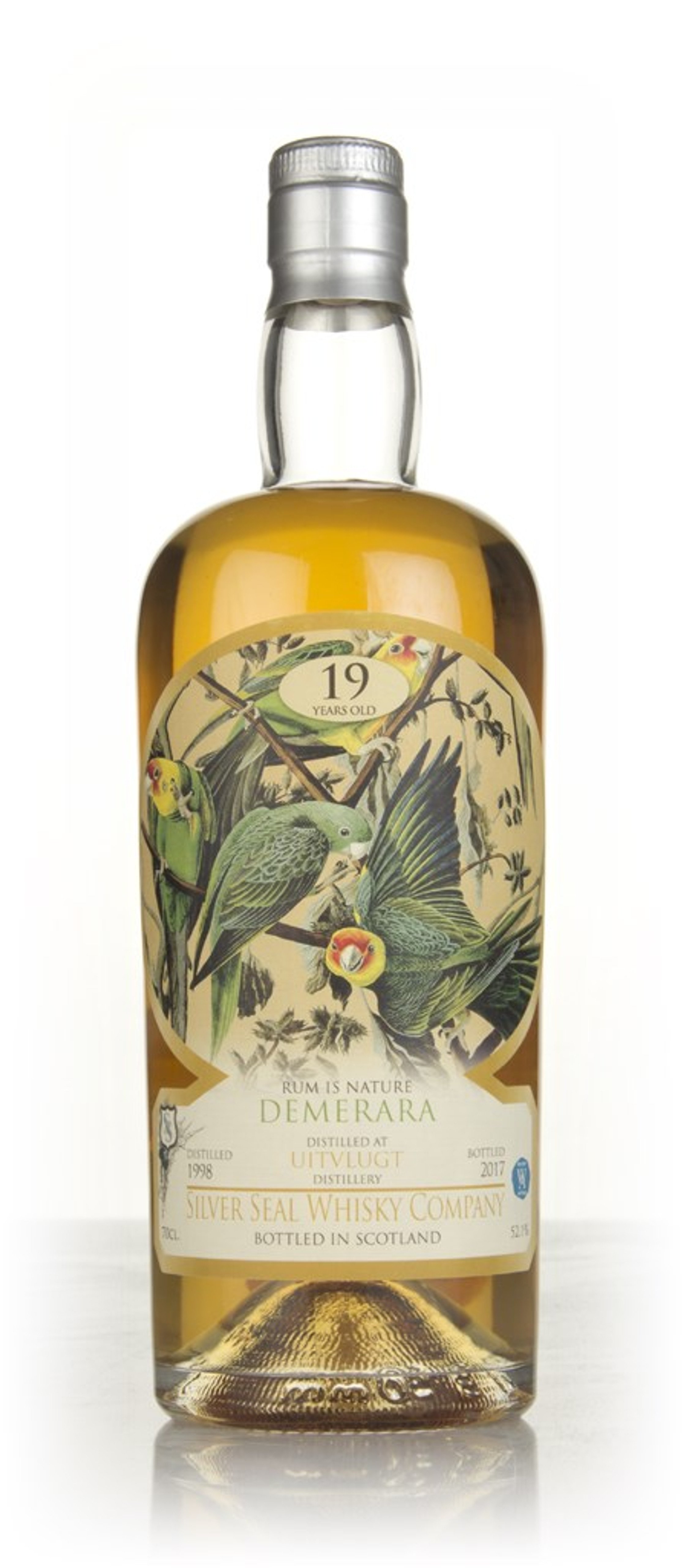 Uitvlugt 19 Year Old 1998 - Rum is Nature (Silver Seal) 70cl