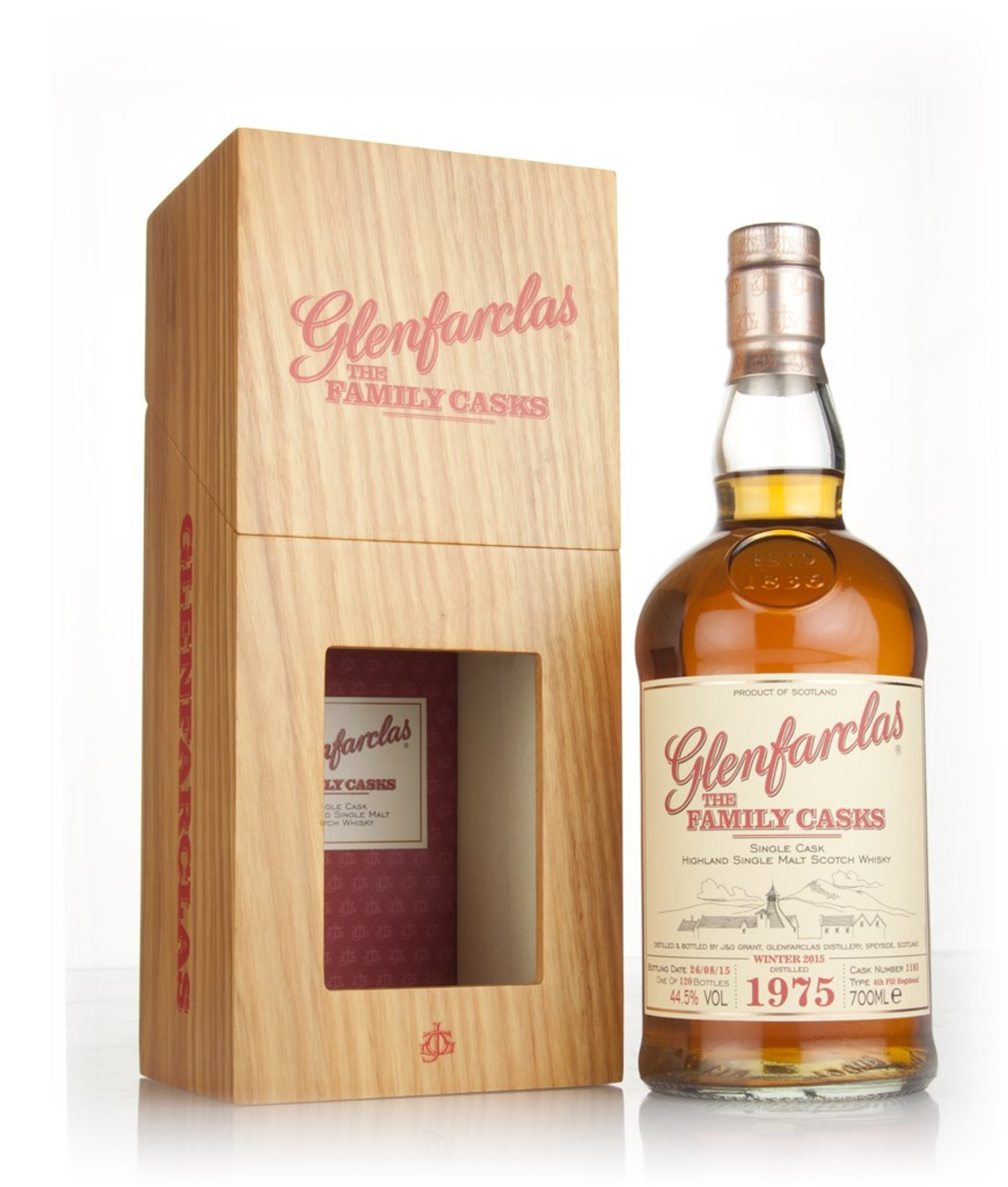 Glenfarclas 1975 (cask 1185) Family Cask Winter 2015 Release 70cl