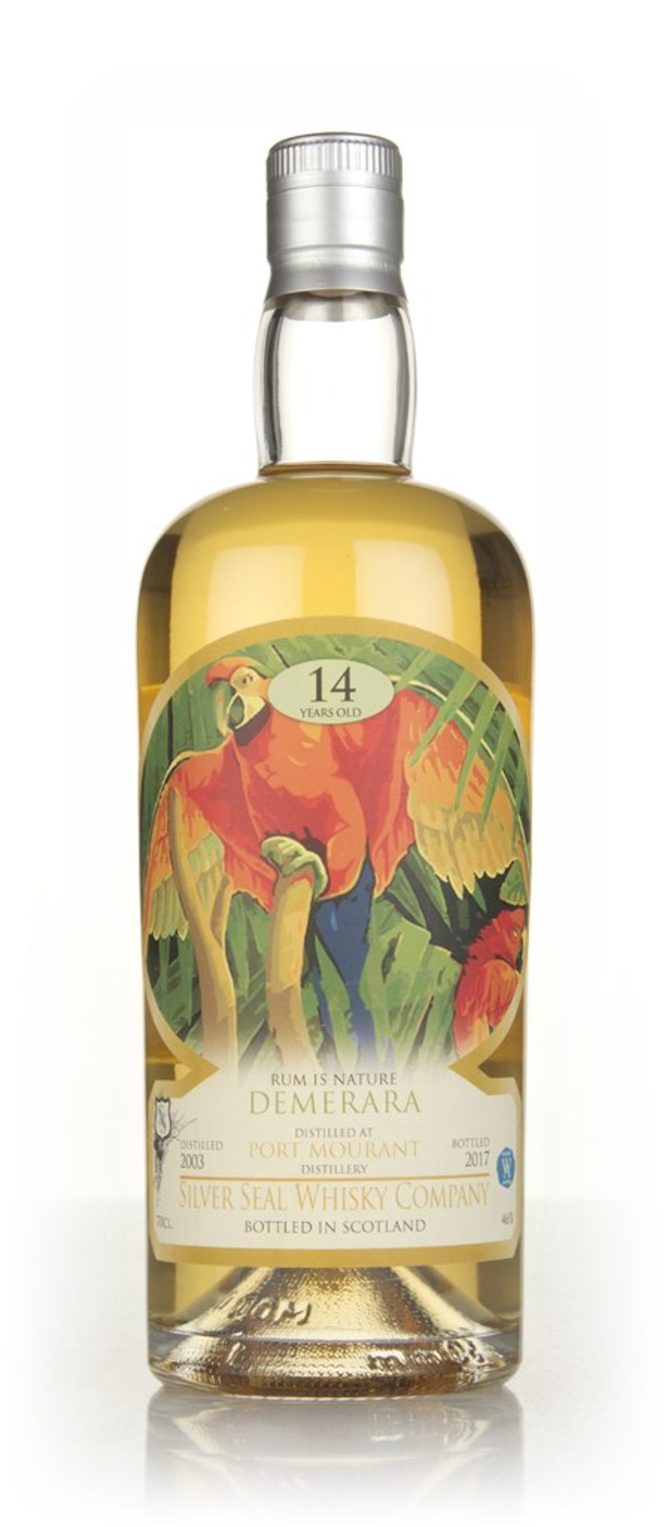 Port Mourant 14 Year Old 2003 - Rum is Nature (Silver Seal) 70cl