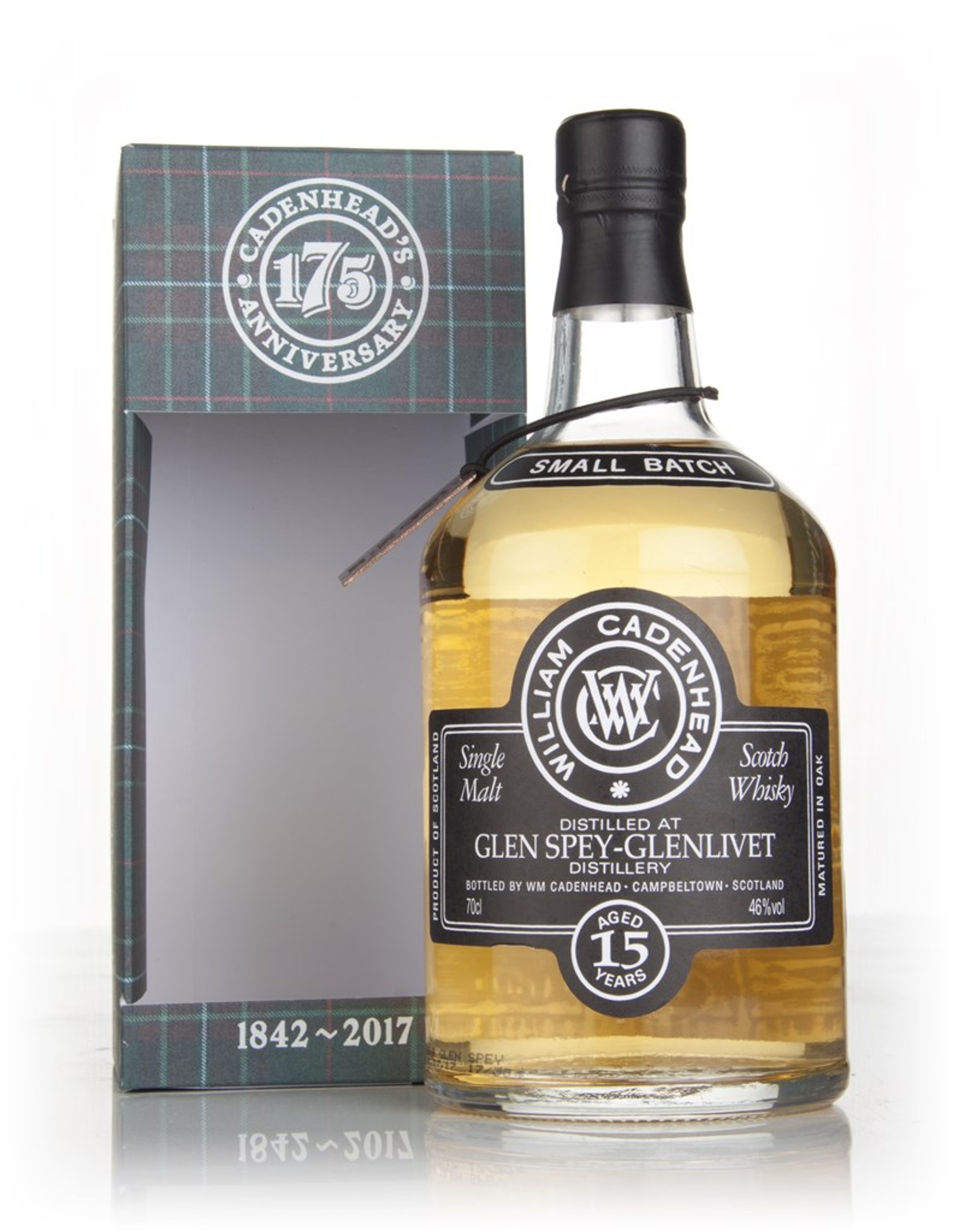 Glen Spey 15 Year Old 2001 - Small Batch (WM Cadenhead) 70cl