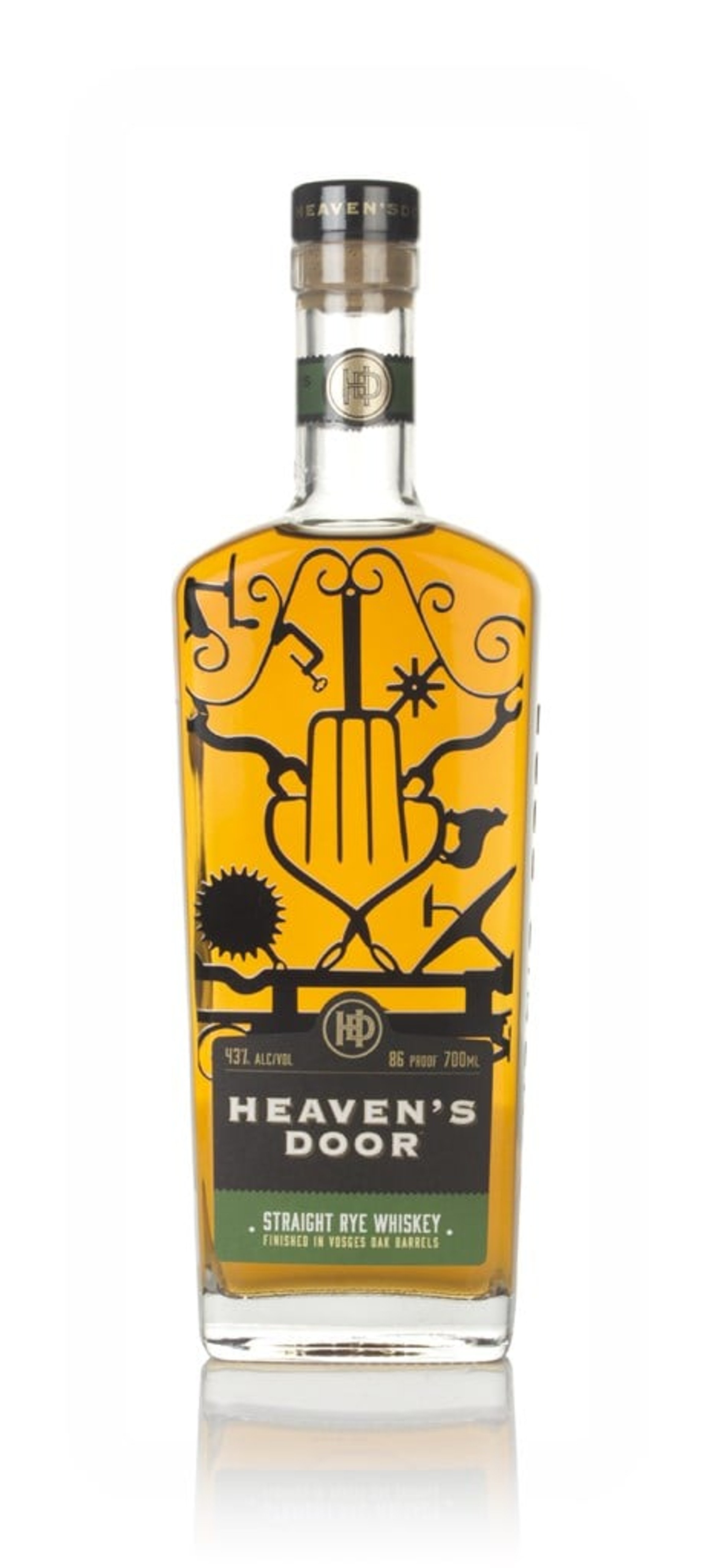 Heaven's Door Straight Rye 70cl