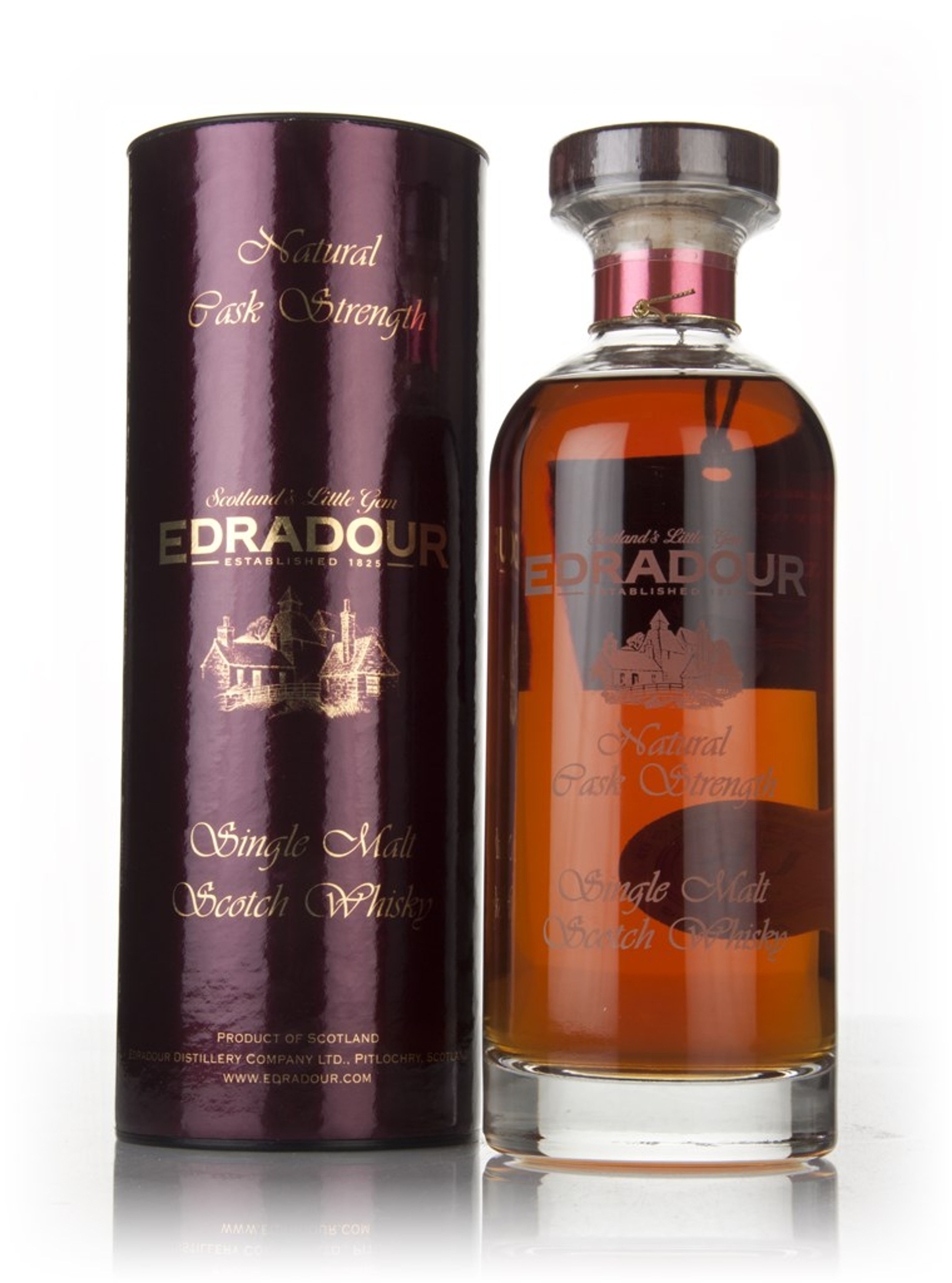Edradour 14 Year Old 2002 (cask 1416) Natural Cask Strength - Ibisco Decanter 70cl