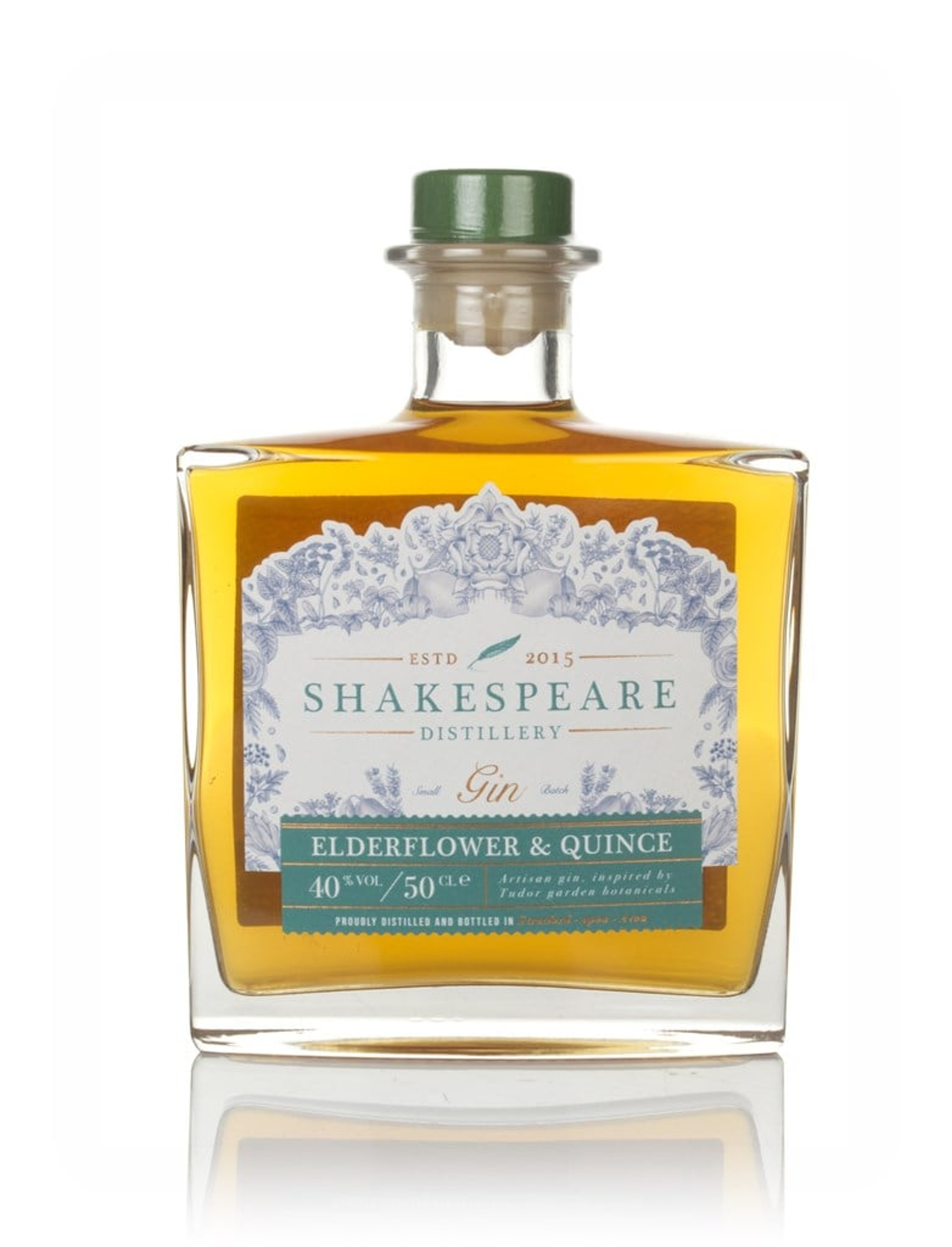 Shakespeare Elderflower & Quince Gin 50cl