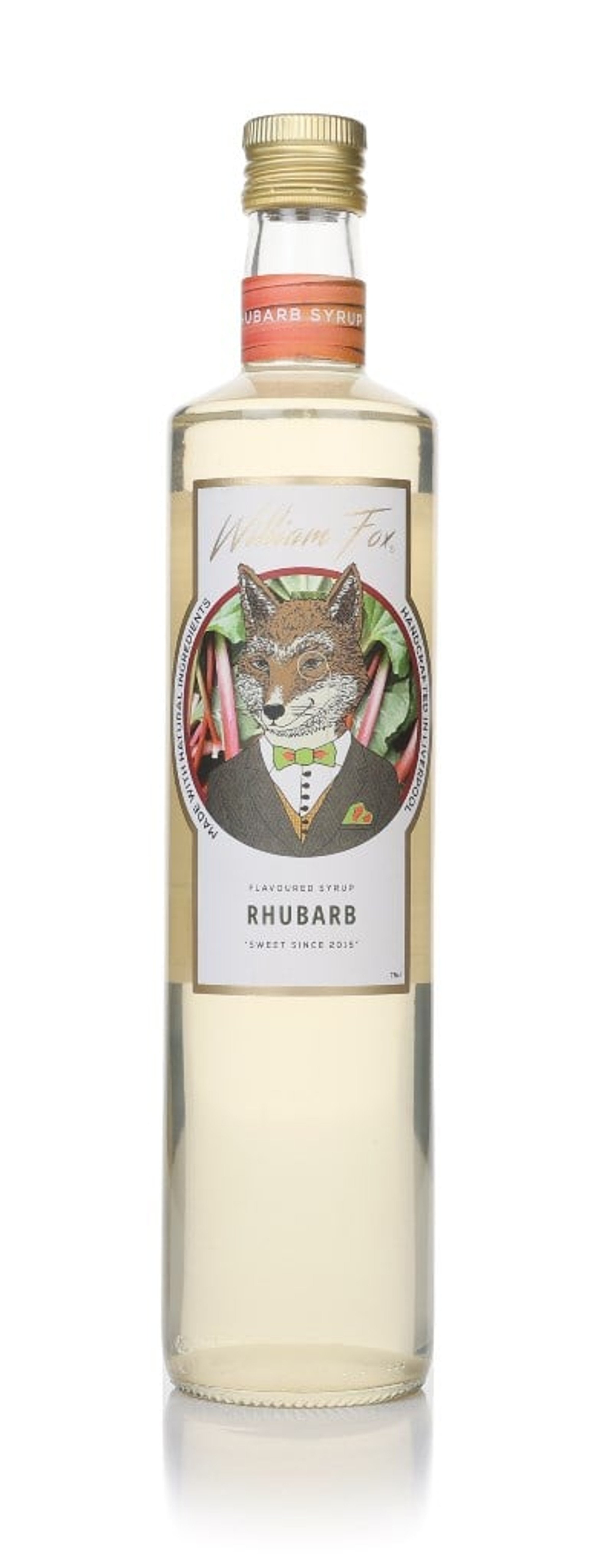 William Fox Rhubarb Syrup 75cl