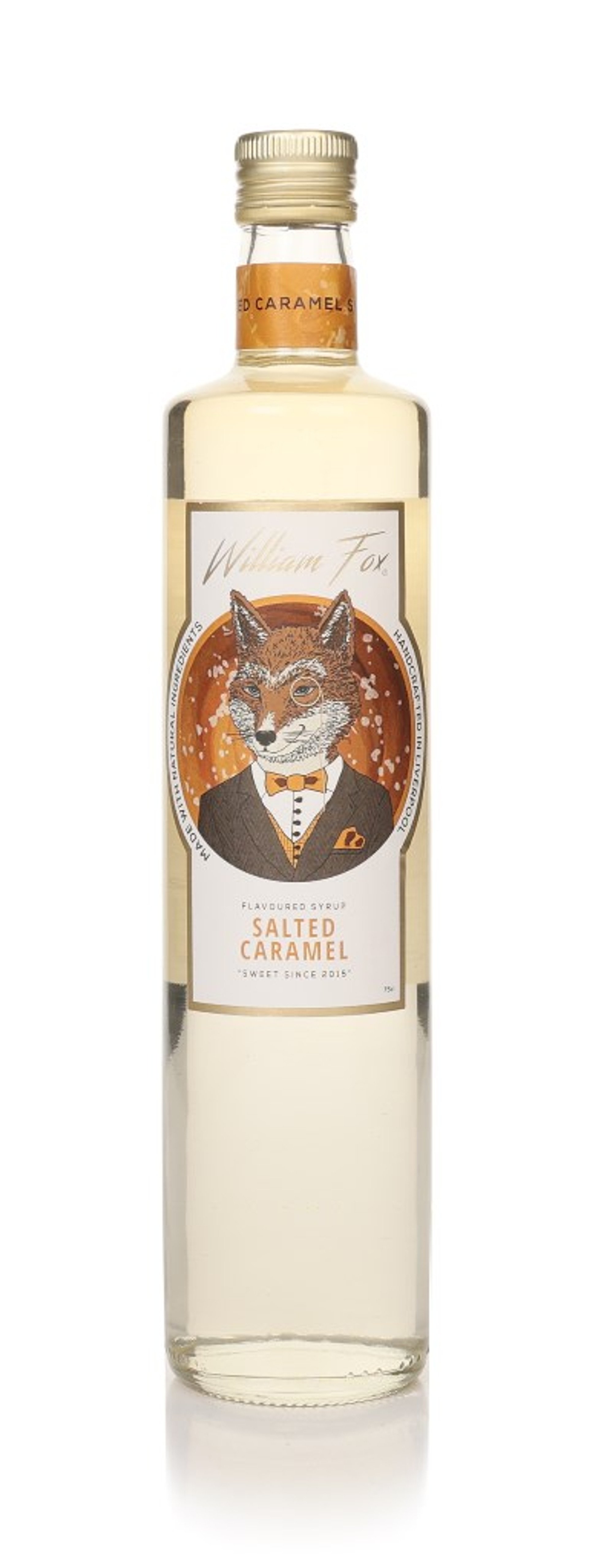 William Fox Salted Caramel Syrup 75cl