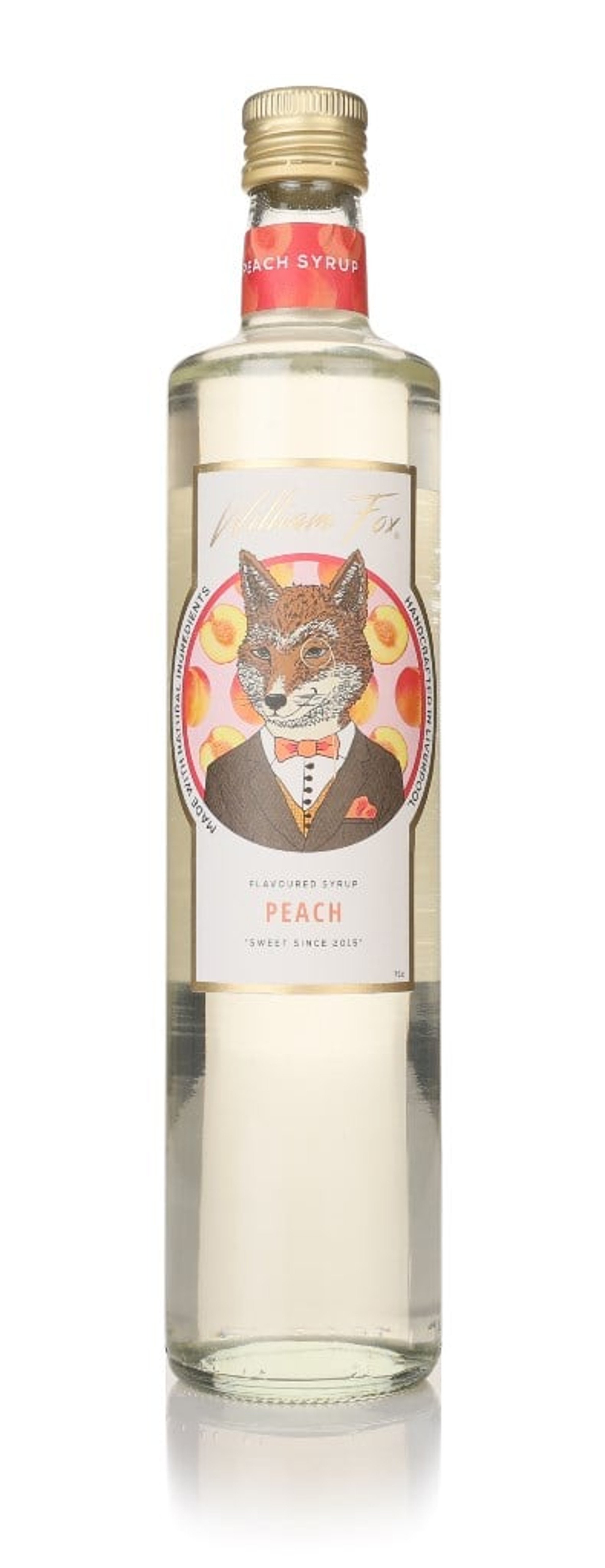 William Fox Peach Syrup 75cl